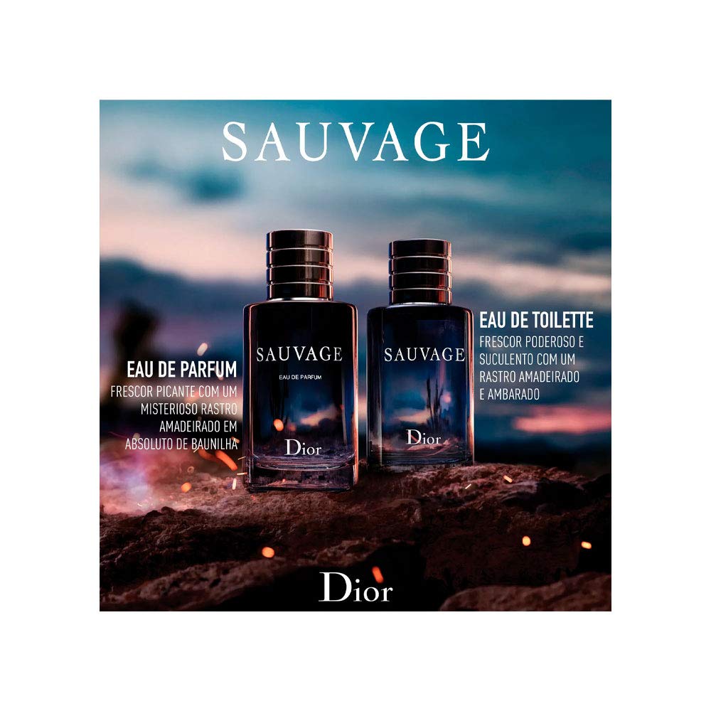 Sauvage By Christian Dior, 3.4 Oz Eau De Parfum Spray For Men