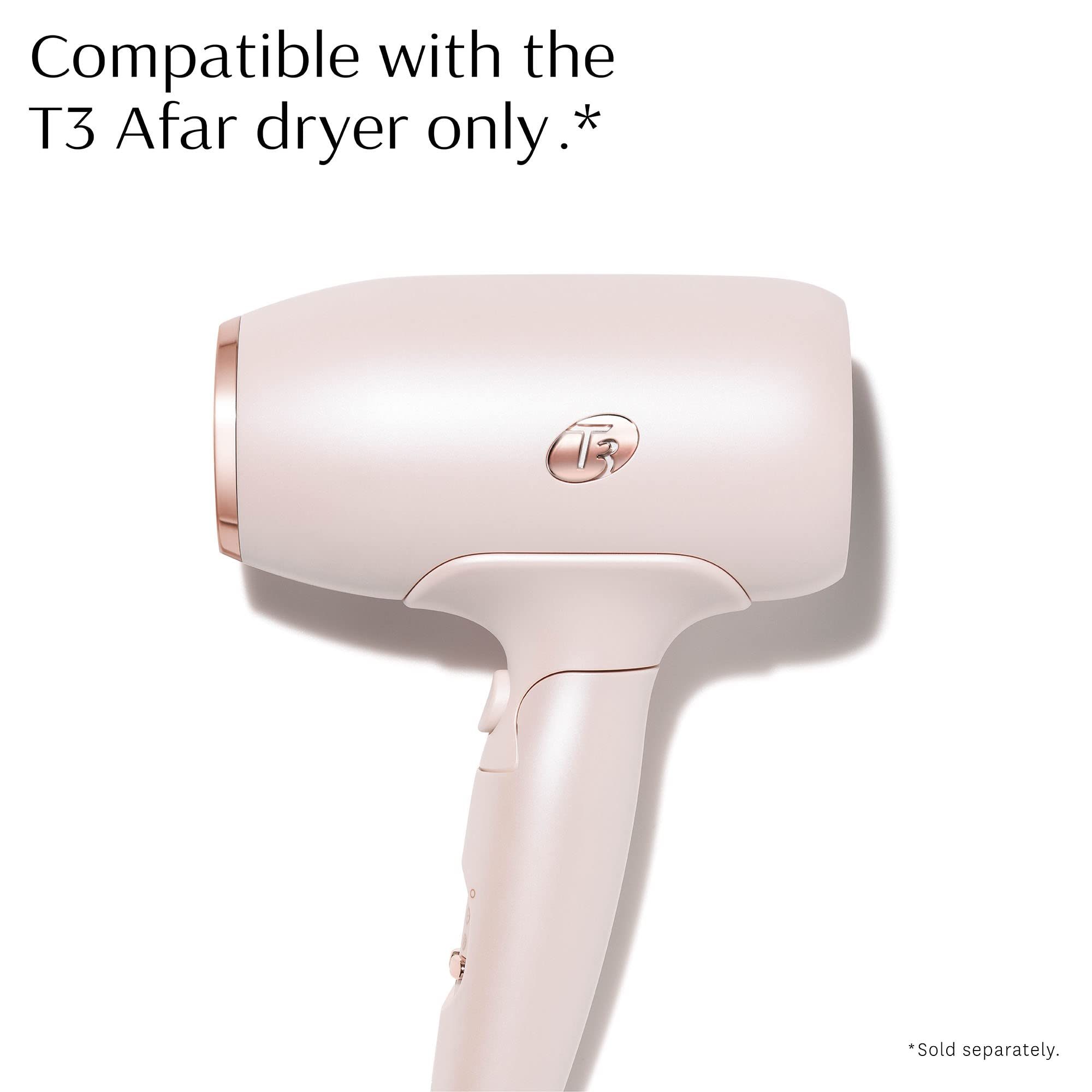 T3 Afar Diffuser | Compatible with T3 Afar Travel Dryer only | Volumize, Define Curls and Eliminate Frizz for Wavy, Curly or Coi