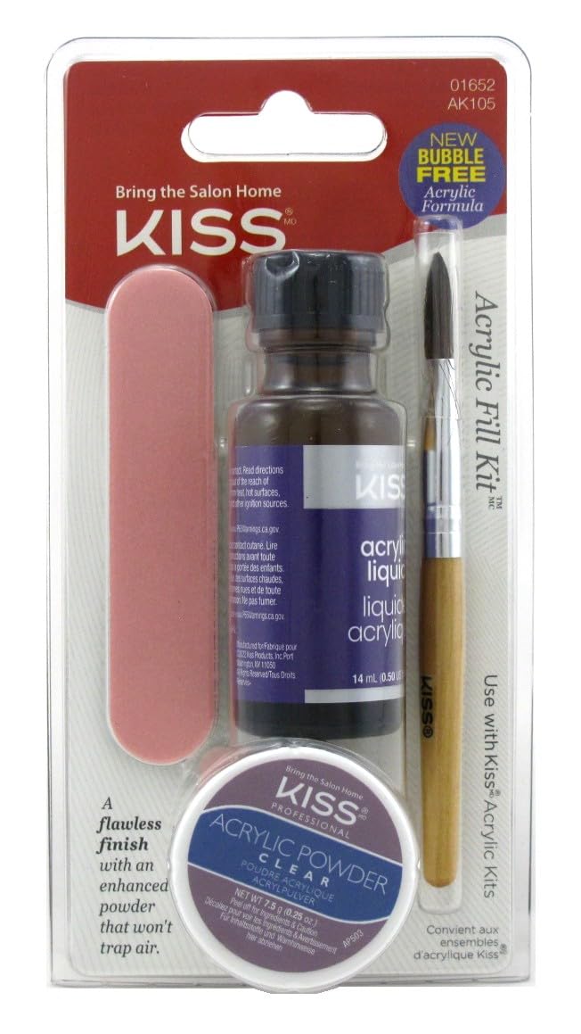 Kiss Acrylic Fill Kit (Pack Of 6)