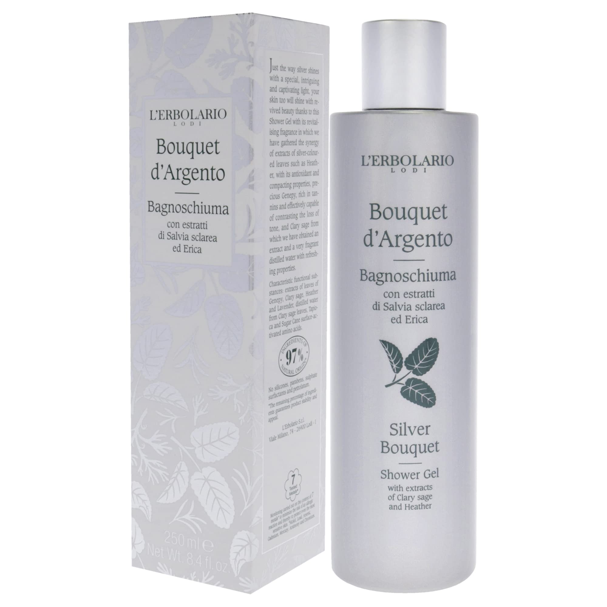 Silver Bouquet Shower Gel By Lerbolario For Unisex - 84 Oz Shower Gel(D0102Hgrfxg)