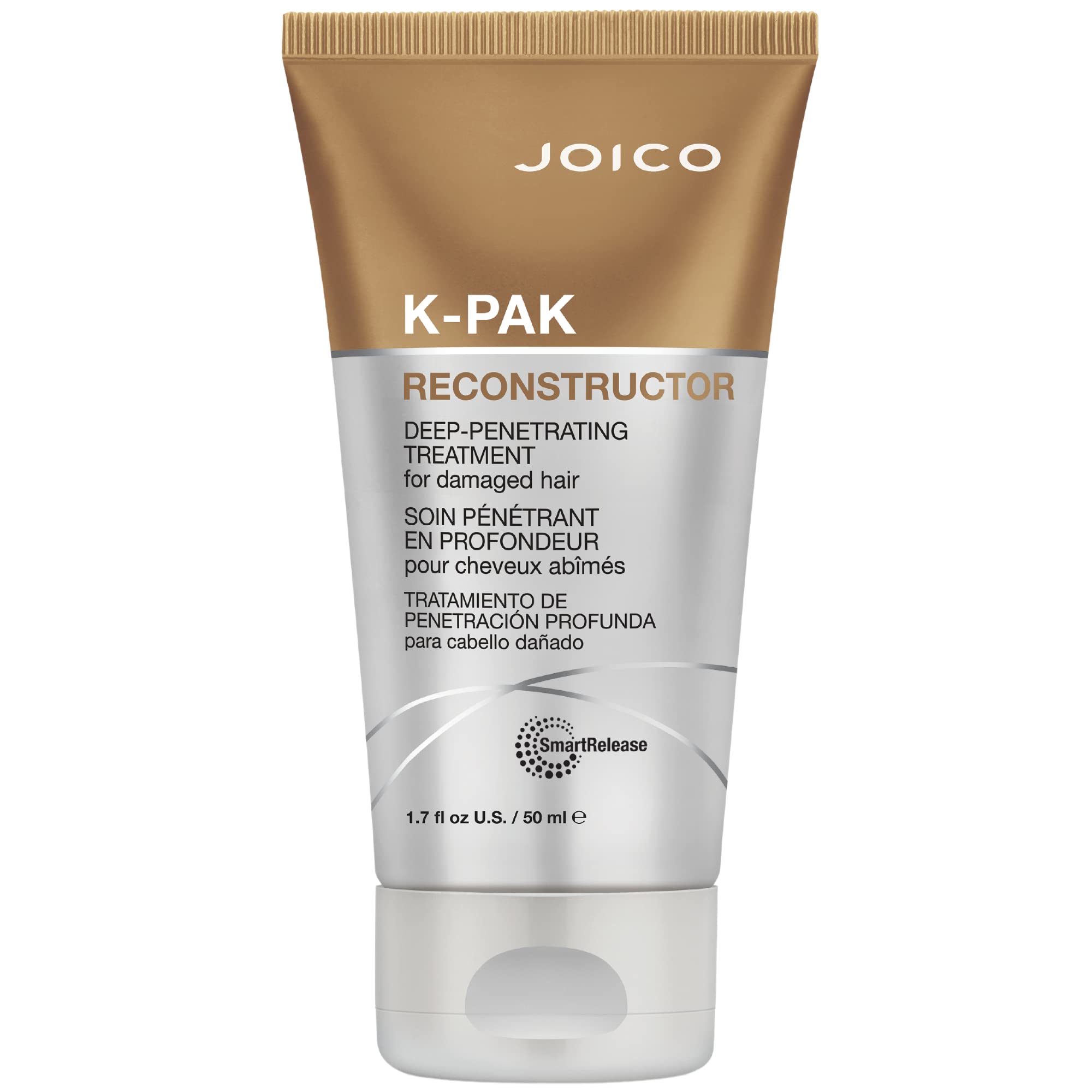 Joico K-PAK Reconstructor Deep-Penetrating Treatment | For Damaged Hair | Repair & Strengthen Strands | Rebuild & Fortify Damage