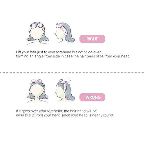 Shintop Women Fashion Lovely Soft Carol Fleece Bowknot Bow Makeup Cosmetic Shower Elastic Hair Band Hairlace Headband (Pink Polk