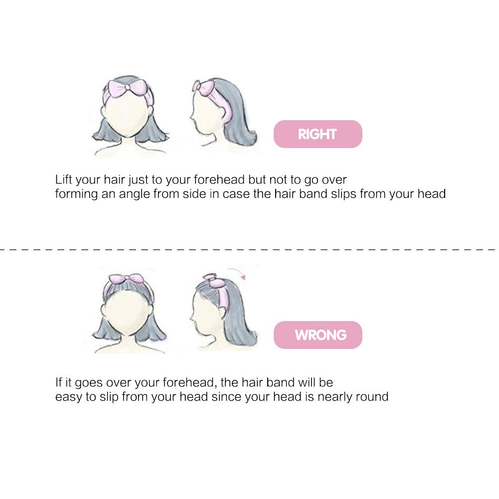 Shintop Women Fashion Lovely Soft Carol Fleece Bowknot Bow Makeup Cosmetic Shower Elastic Hair Band Hairlace Headband (Purple St