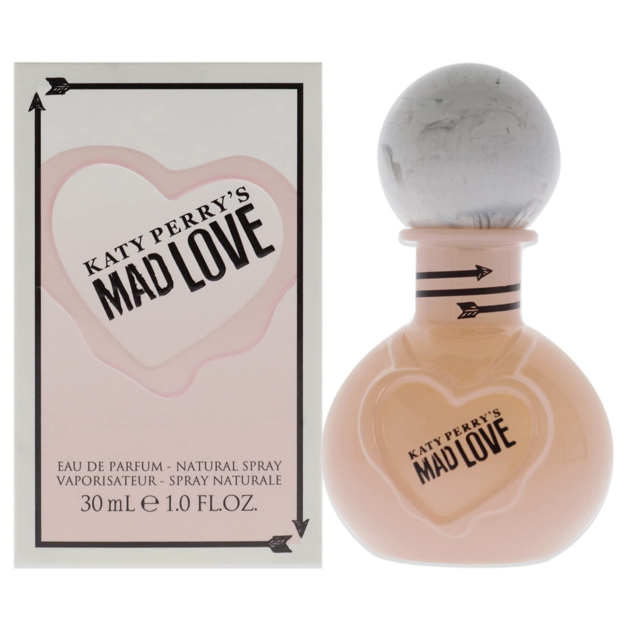 Katy Perry Mad Love, Eau de Parfum, 1 fl. oz., Women's Fragrance by Katy Perry with Floral, Fruity & Feminine Scents Mixed with 