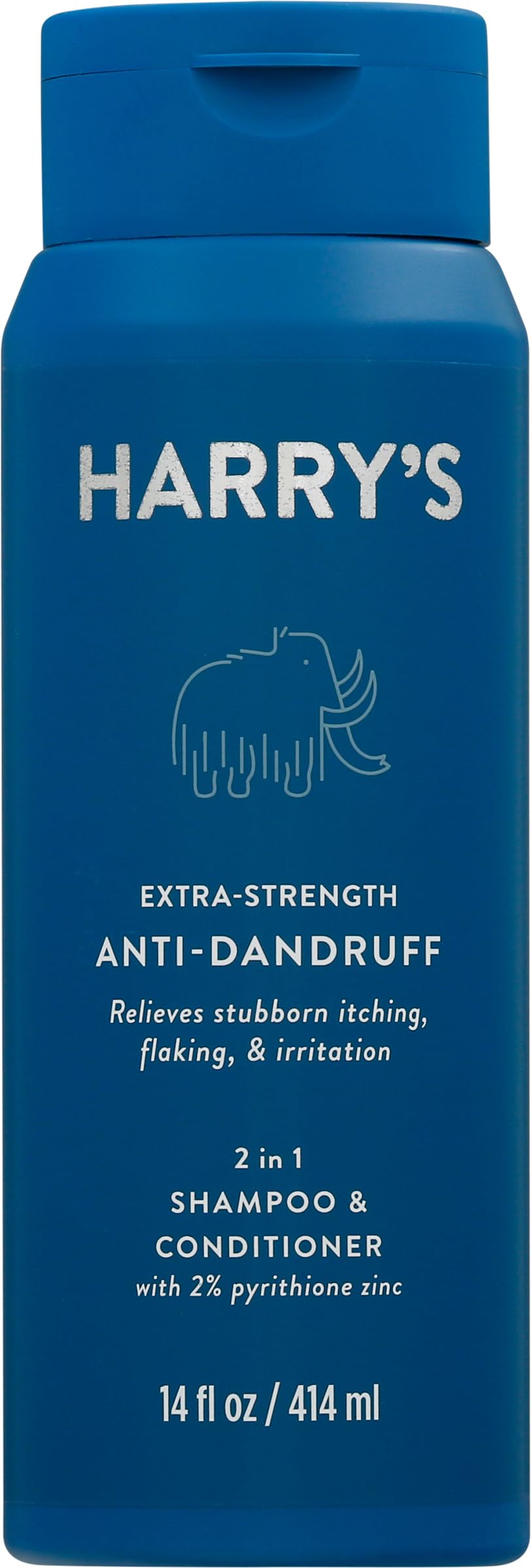 Harrys, 2In1 Shampoo/Conditoner Mens Extra Strength Anti Dandruff, 14 Fl Oz