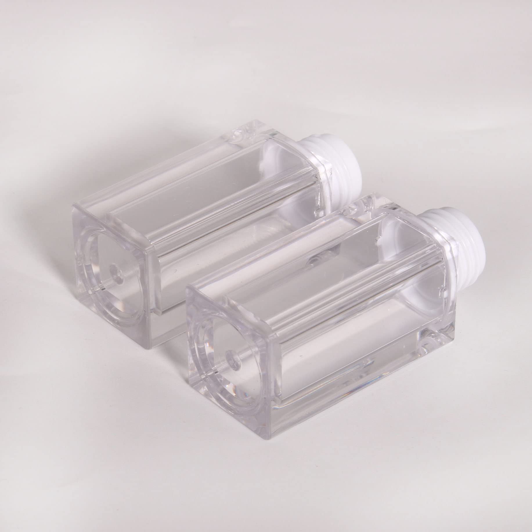 24Pcs 5Ml Empty Square Pink Lipgloss Tubes Bulk Wholesale With Big Wand Lipgloss Containers