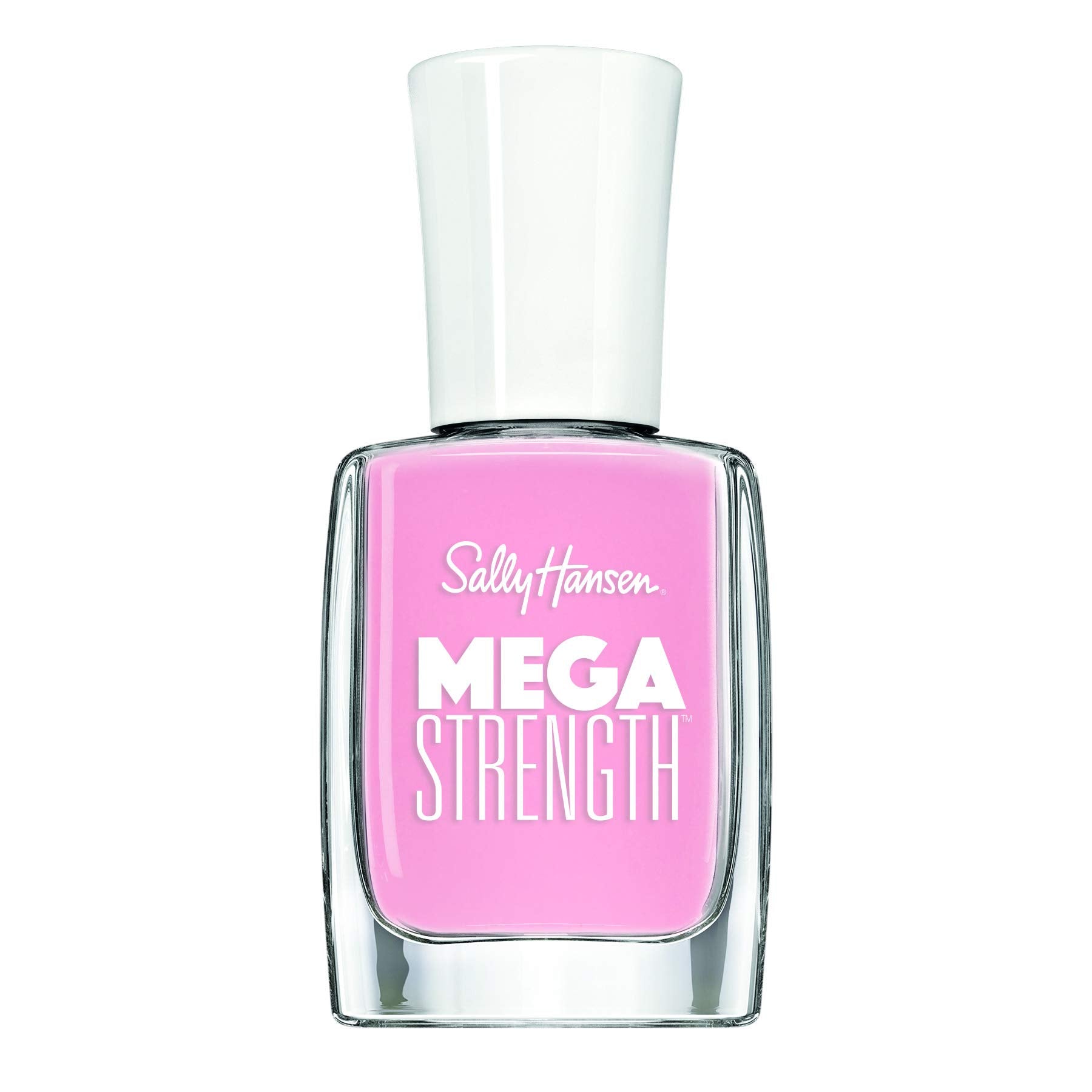 Sally Hansen Mega Strength, Pink Like A Girl, 0.4 Fl Oz (Pack Of 1)