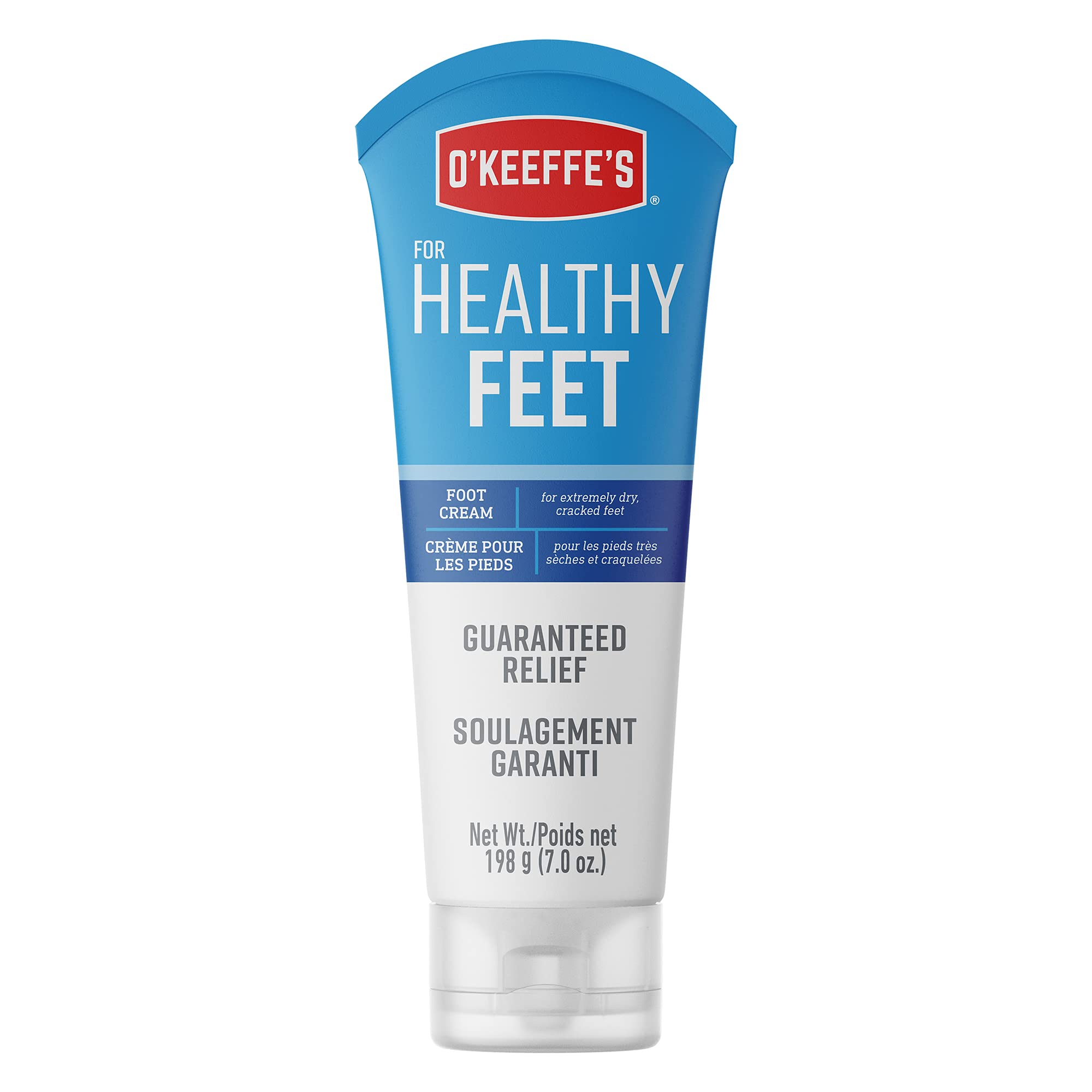 O'Keeffe'S For Healthy Feet Foot Cream, Guaranteed Relief For Extremely Dry, Cracked Feet, Clinically Proven To Instantly Boost
