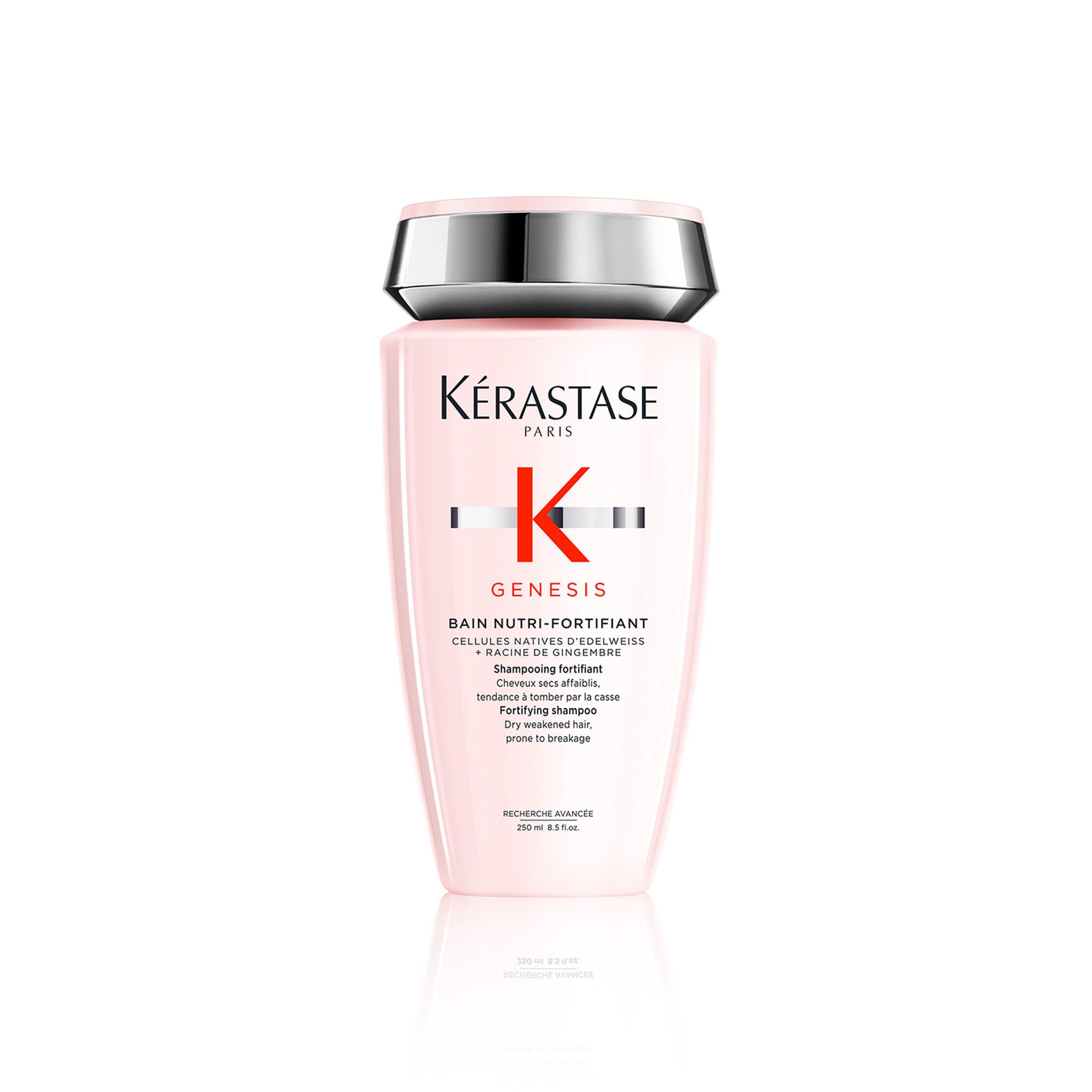 K  RASTASE Genesis Nutri-Fortifiant Shampoo, Anti-Breakage & Strengthening for Weak or Damaged Hair, Nourishes & Hydrates Hair f
