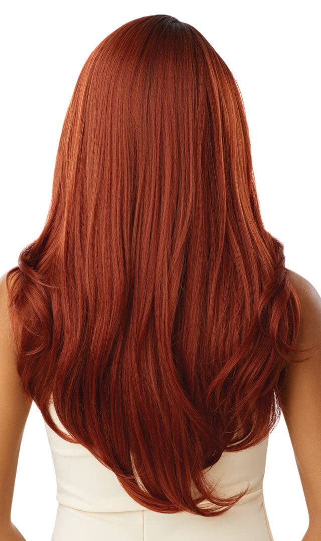 Premium Swiss Lace Front Wig Melted Hairline CATALINA Ear-to-Ear Soft Lace Pre-attached Elastic band (DRFFCHOTR)