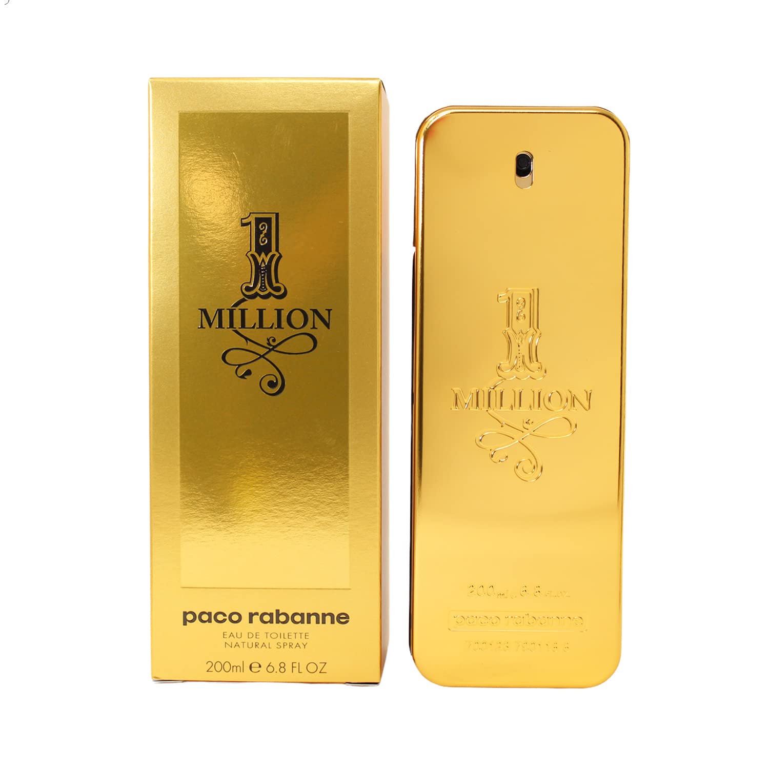 1 Million By Paco Rabanne Eau De Toilette Spray 67 Oz (Men)