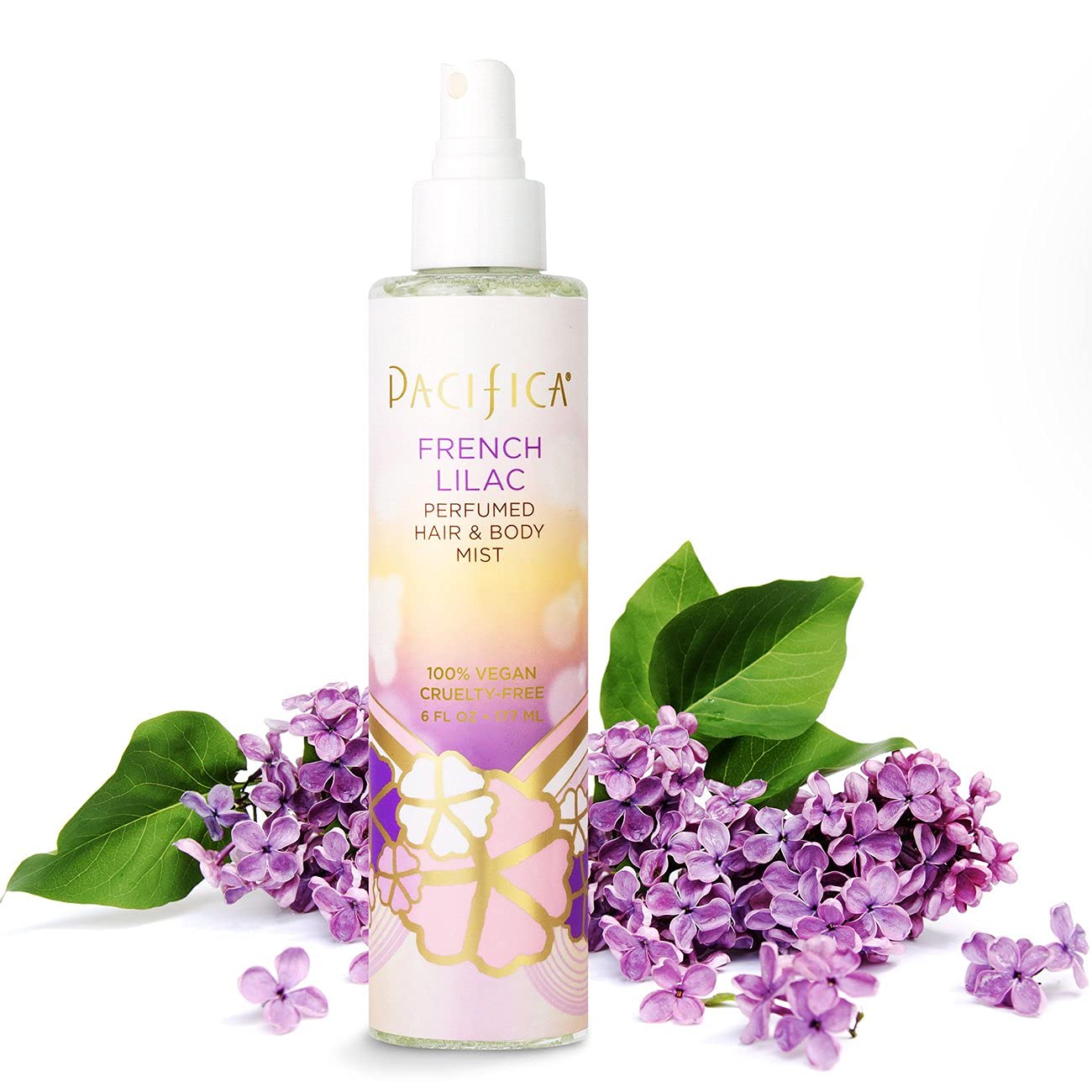Pacifica Beauty Perfumed Hair & Body Mist, French Lilac, 6 Fl Oz (1 Count) (B07992Cmqt)