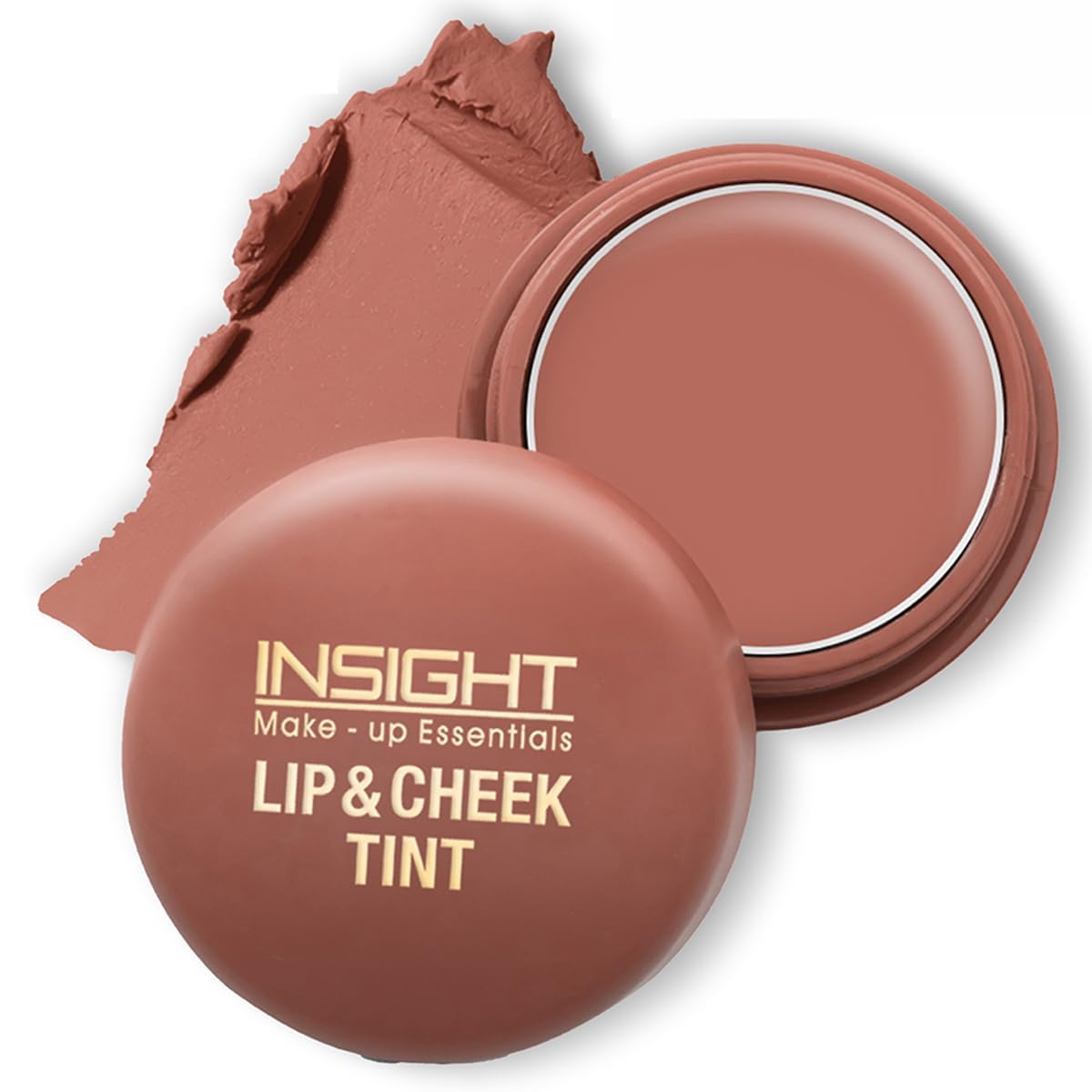 Insight Lip And Cheek Tint  Irish Cream (3 G) Matte Finish | Enriched With Vitamin E For Nourishment | LongWearing | Multipurp
