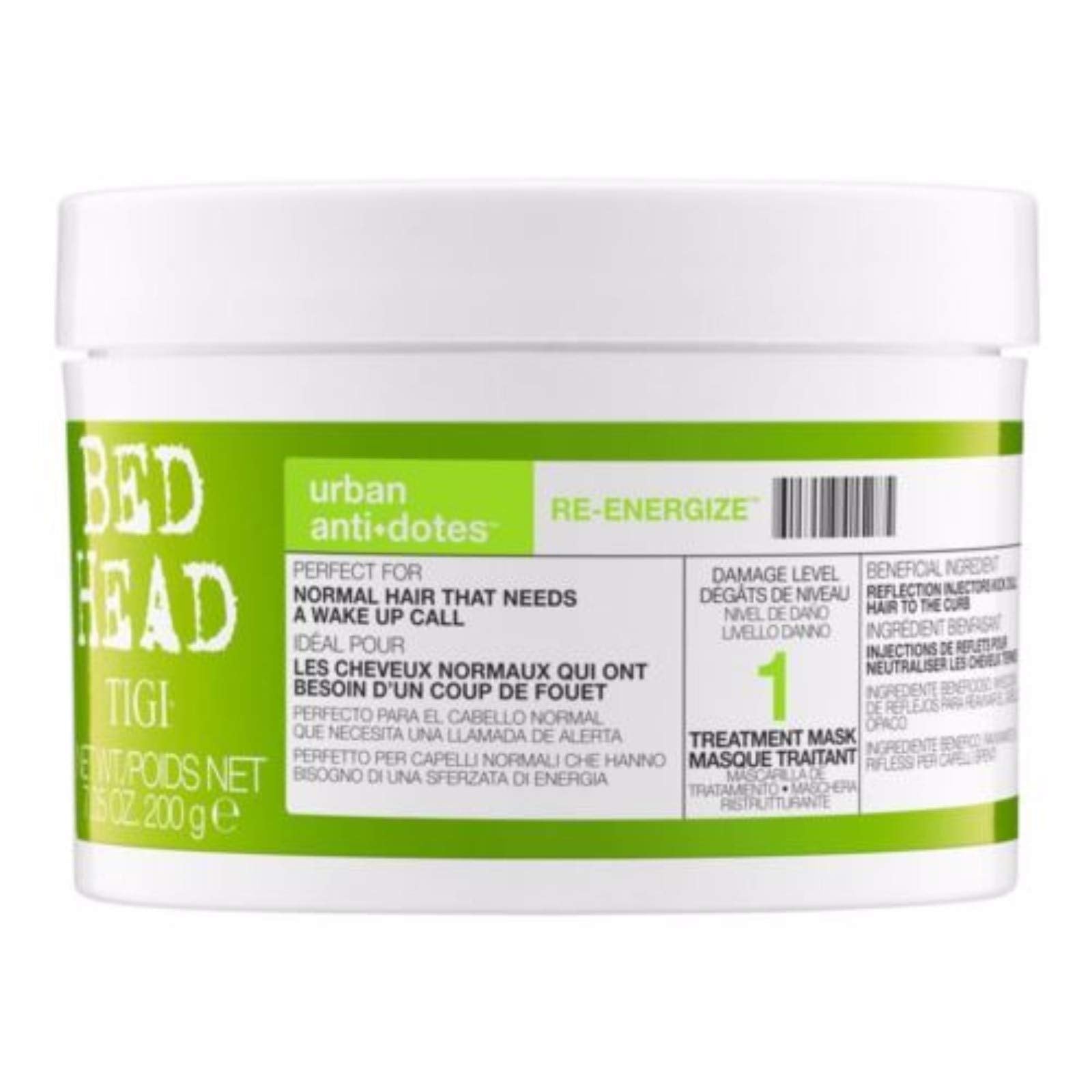 Tigi Bed Head Urban Antidotes Renergize Treatment Mask For Unisex, 7.05 Ounce