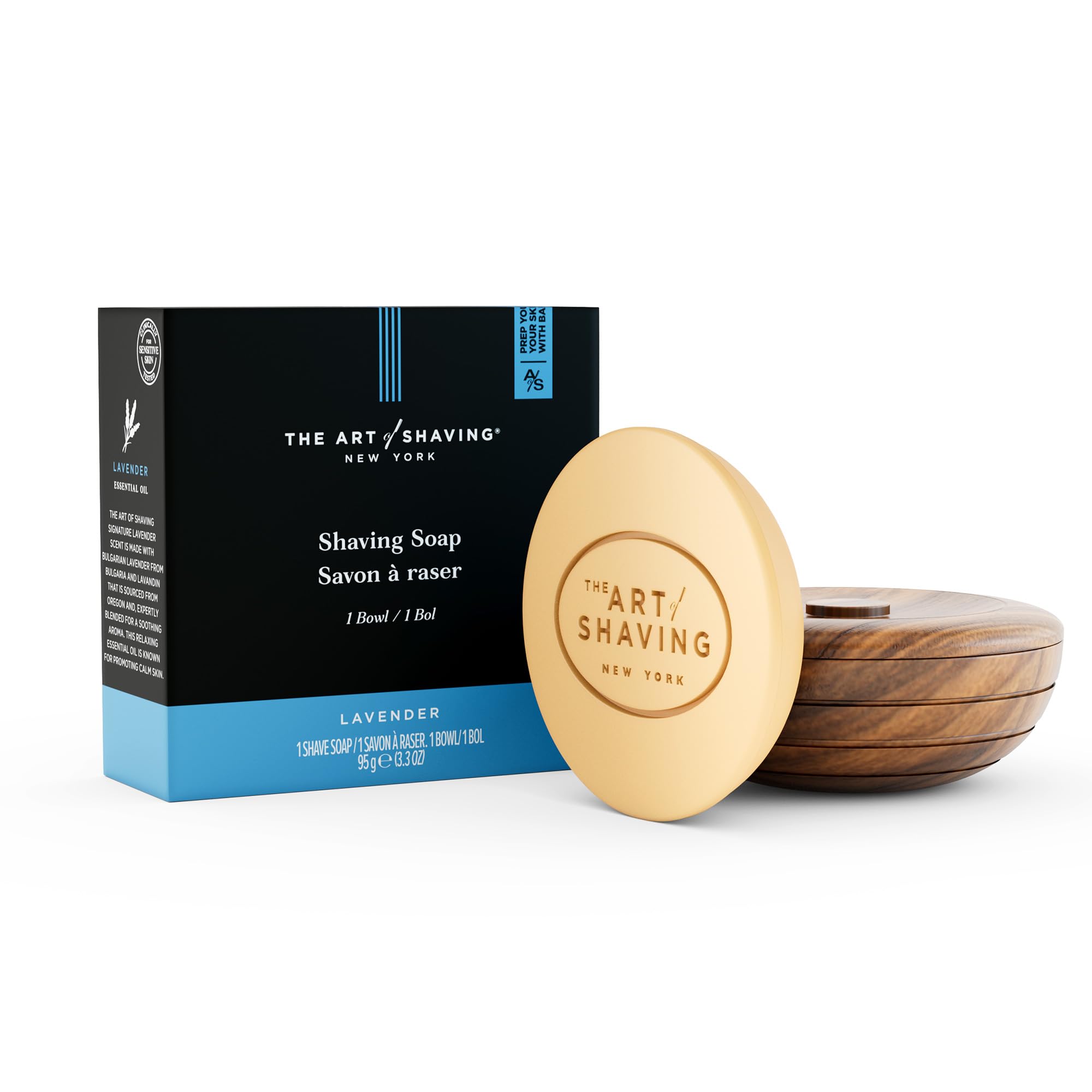 The Art Of Shaving Lavender Shaving Soap With Bowl 3.3 Oz