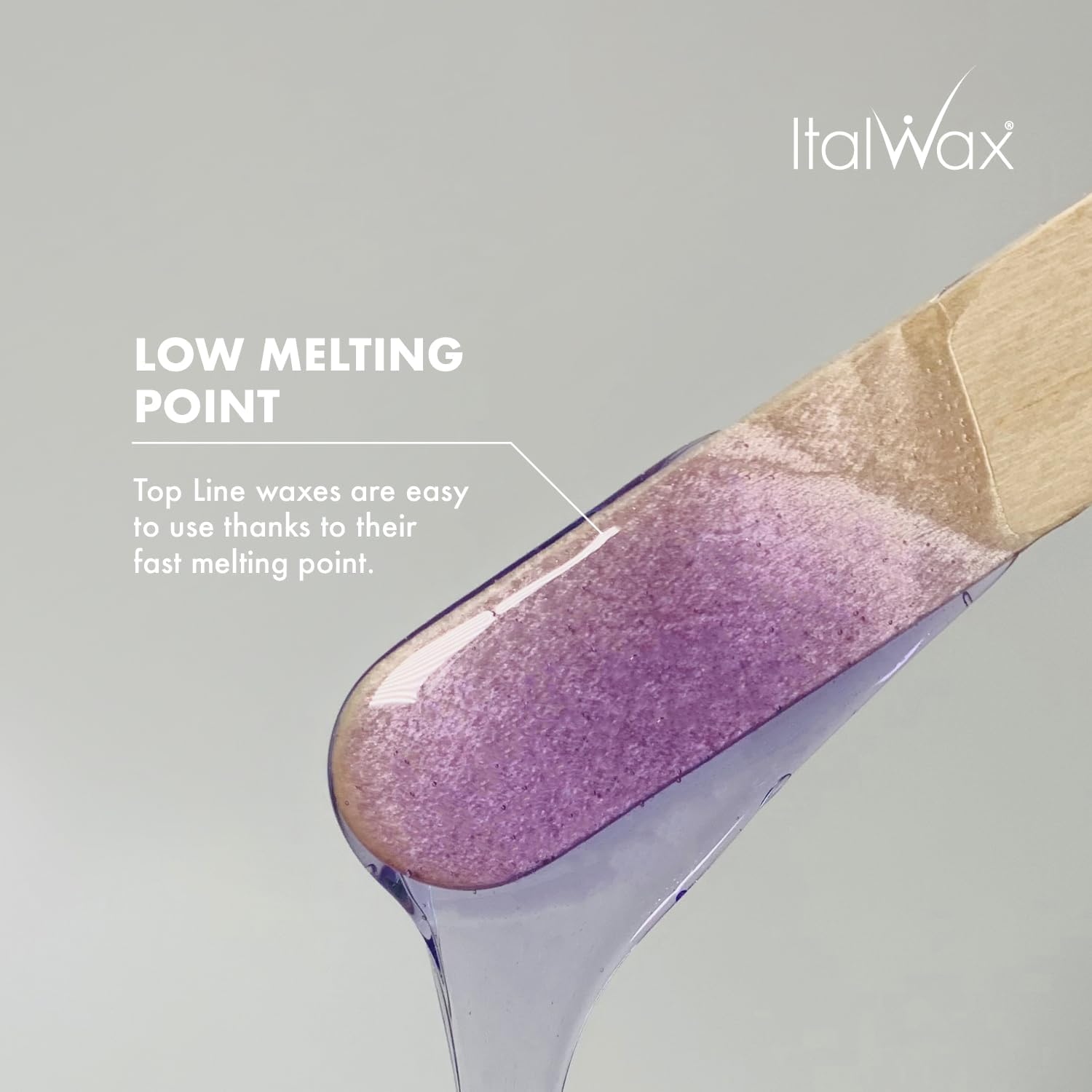 Italwax Top Line Orchid - 750G / 1.65Lb - Hard Wax Beads For Hair Removal - Orchid Fragrance - Synthetic Formulation Ideal For S