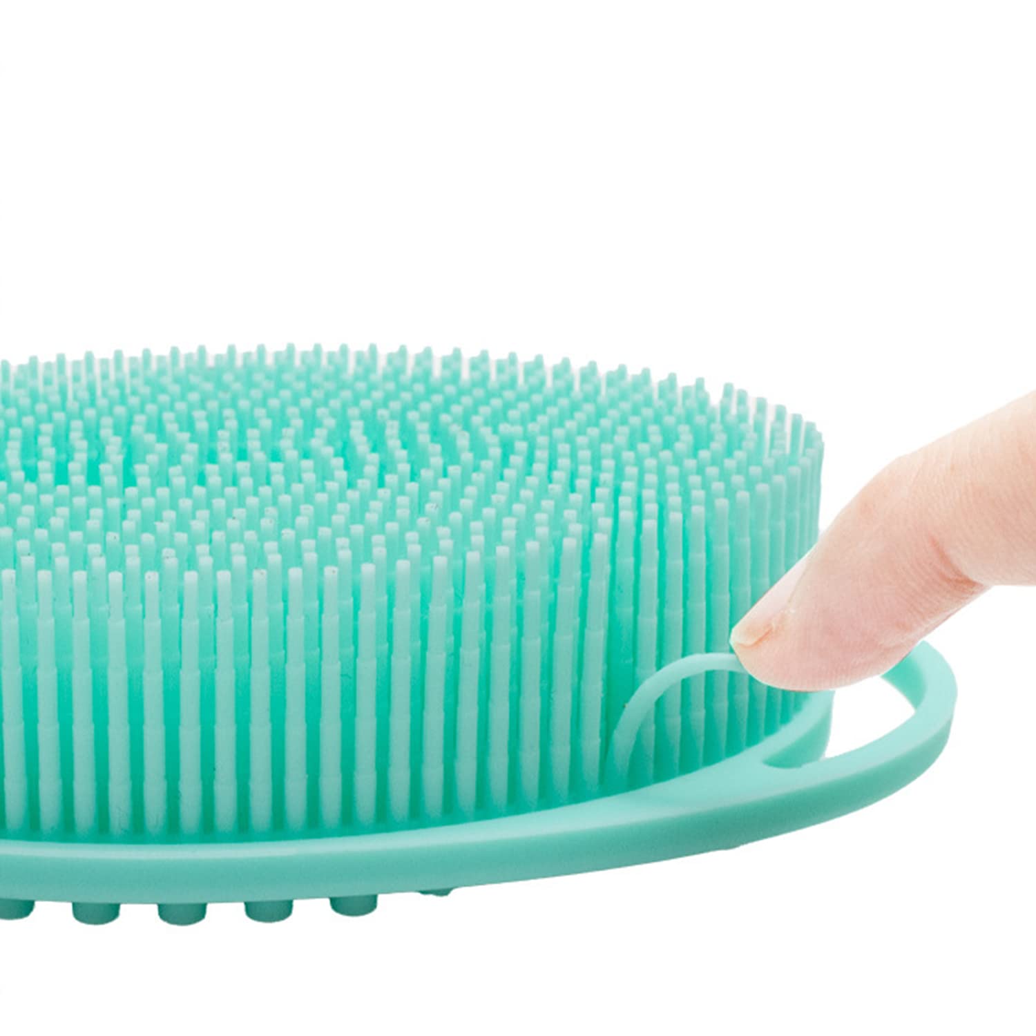 Silicone Body Brush, Exfoliating Body Scrubber, Silicone Body Scrubber Loofah, Silicone Bath Brush, Soft Exfoliating Body Bath S