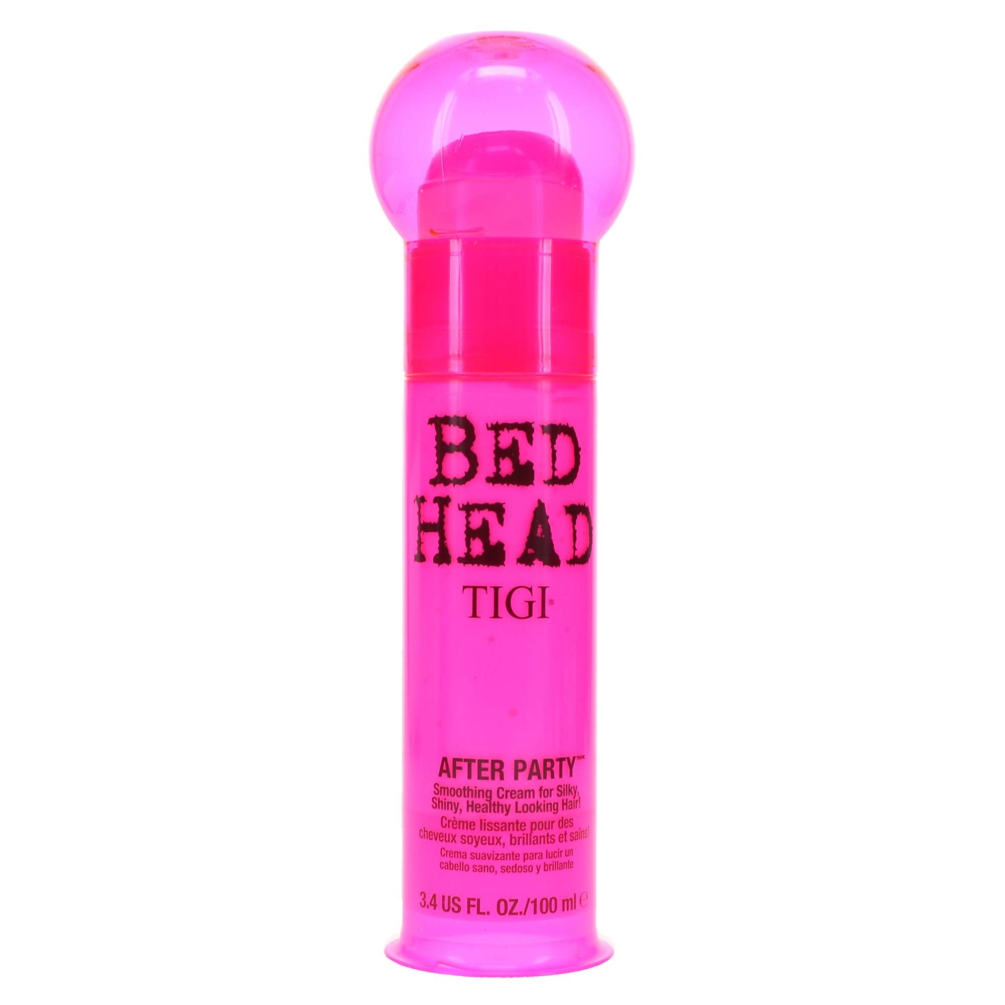 TIGI Bed Head After Party Smoothing Cream for Silky Shiny Hair, 3.4 Ounce