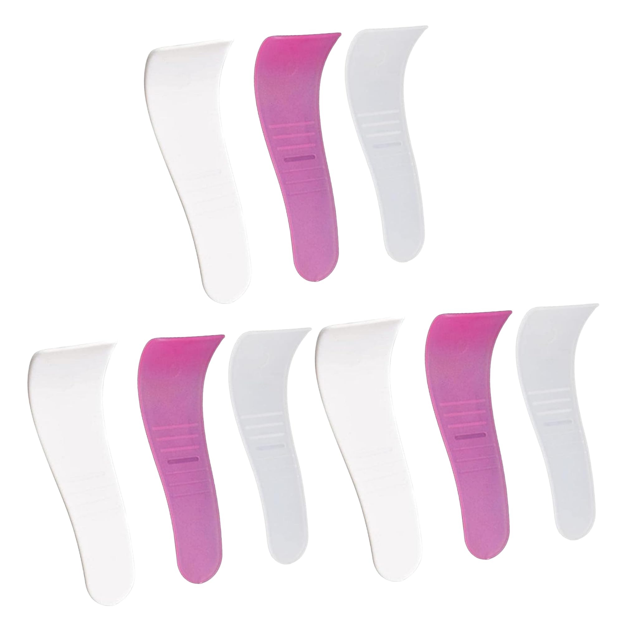 9Pcs Random Color Portable Hair Wax Cleansing Spatulas Hair Waxing Removal Beauty Tools NonStick Wax Spatulas Hair Removal Appl