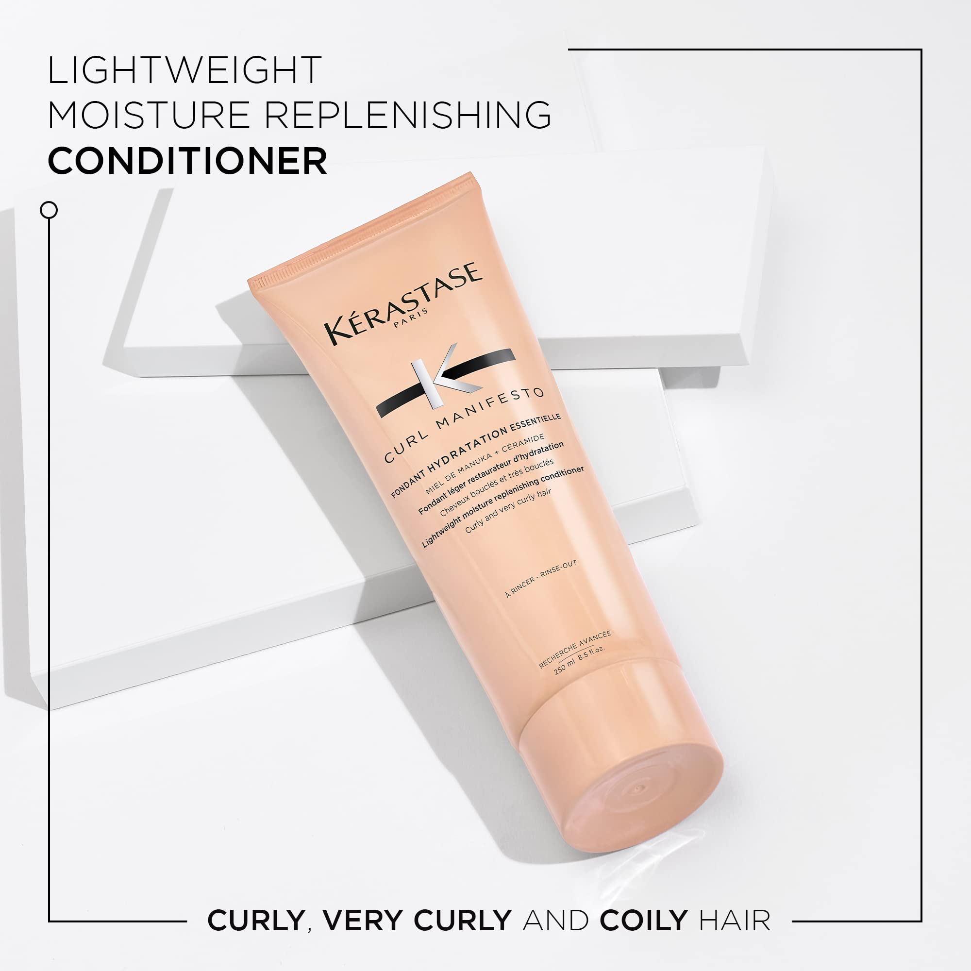 Kerastase Curl Manifesto Hydratation Essentielle Conditioner  Lightweight Conditioner  Detangles, Smooths & Prevents Frizz  For