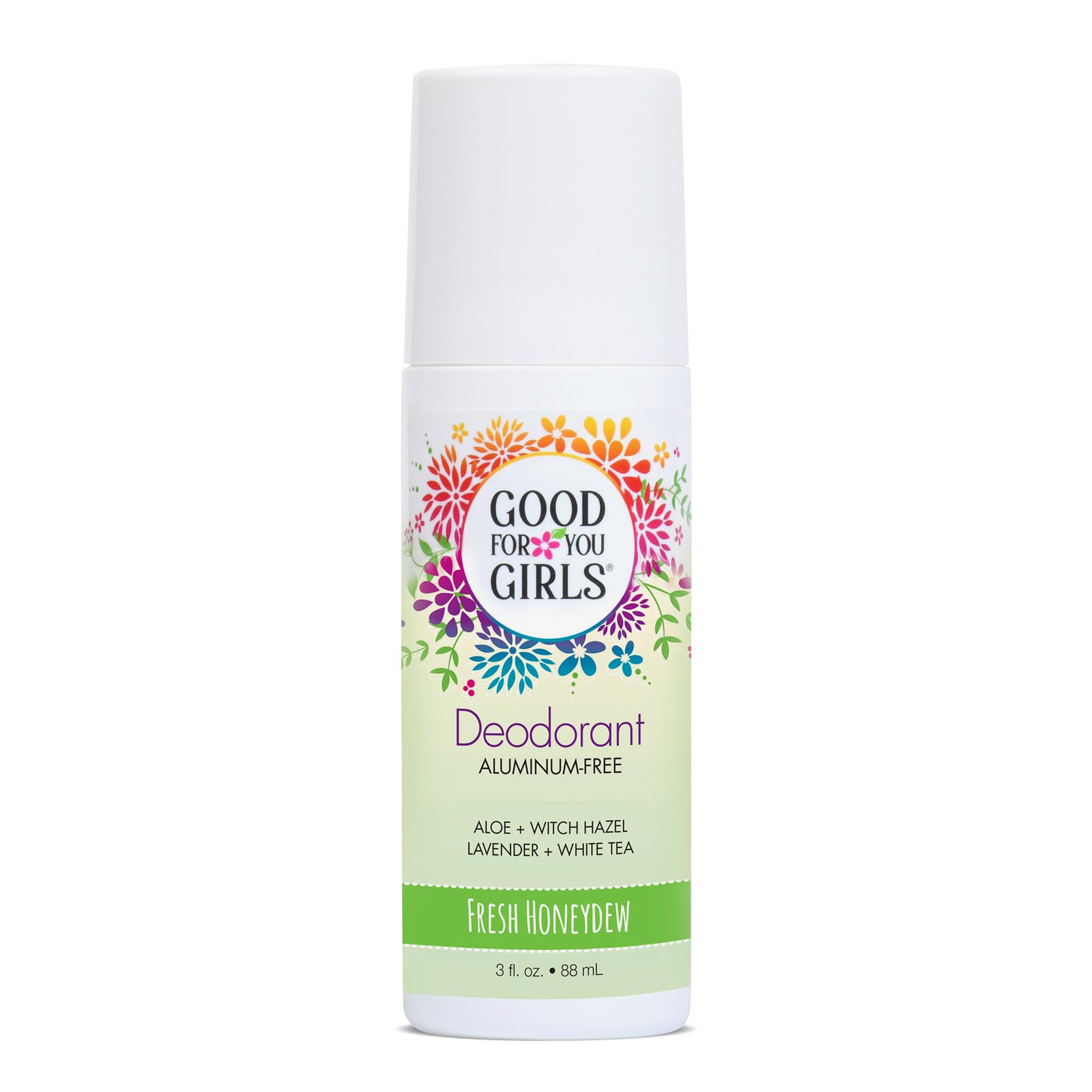 Good for You Girls Aluminum-Free, Natural & Vegan Deodorant for Kids, Preteens, Teens, Safe & Effective Odor Protection, Clear R