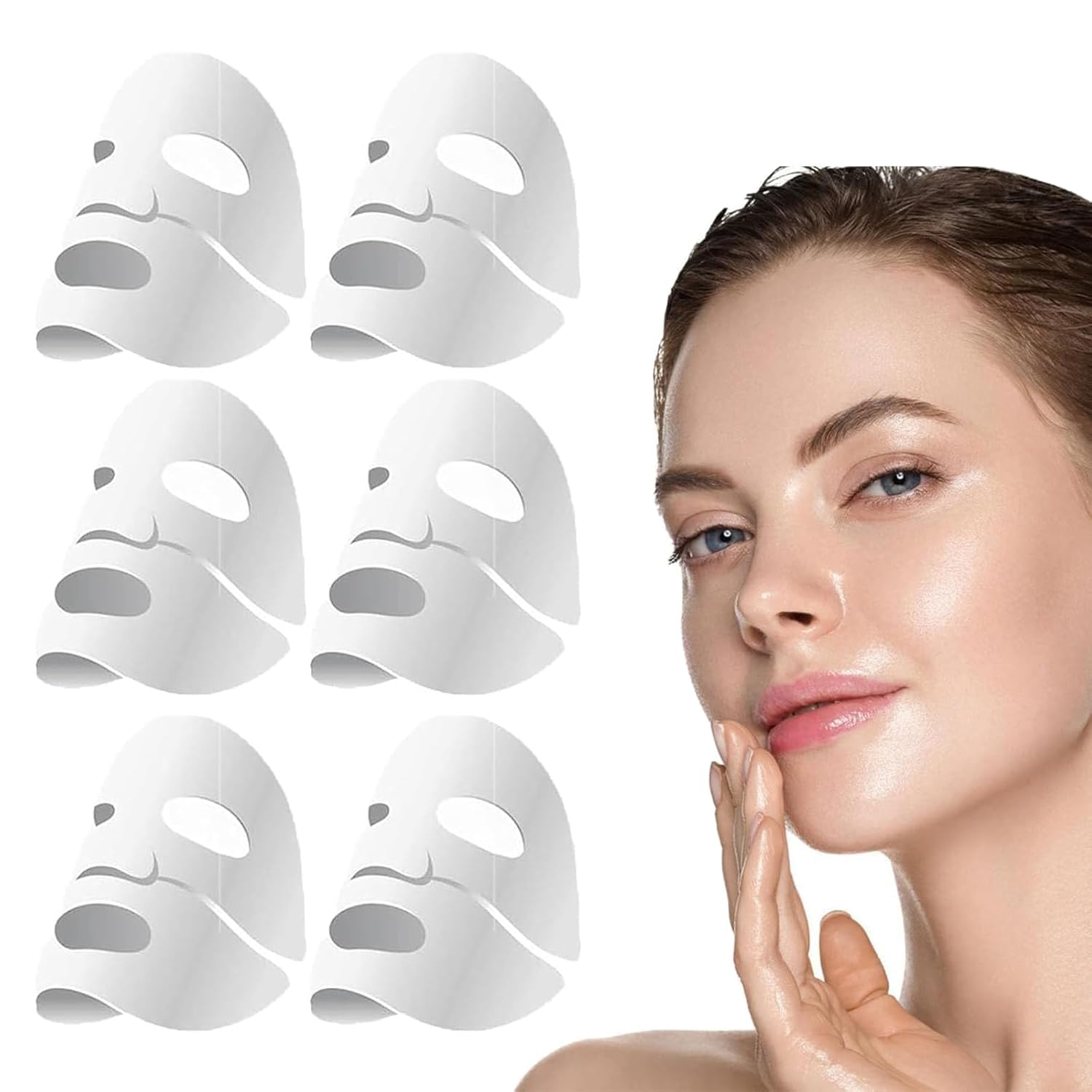 BioCollagen Real Deep Face Mask, Hydrating Overnight Hydrogel Mask, Pore Minimizing Firming And Moisturizing, Elasticity Improv
