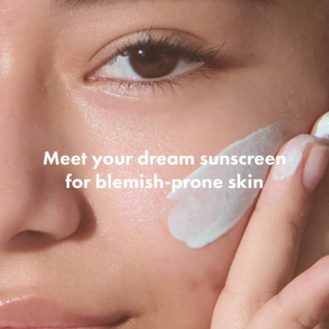 Force Shield Superlight Sunscreen Spf 30 From Hero Cosmetics - Everyday Spf 30 For Acne-Prone Skin With Zinc Oxide, Green Surge,