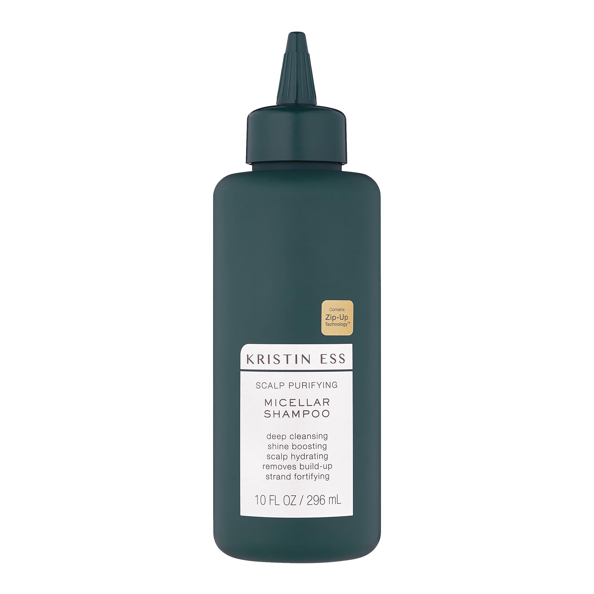 Kristin Ess Hair Scalp Purifying Micellar Shampoo for Deep Cleansing + Scalp Hydrating - Removes Build Up, Shine Boosting, Vegan