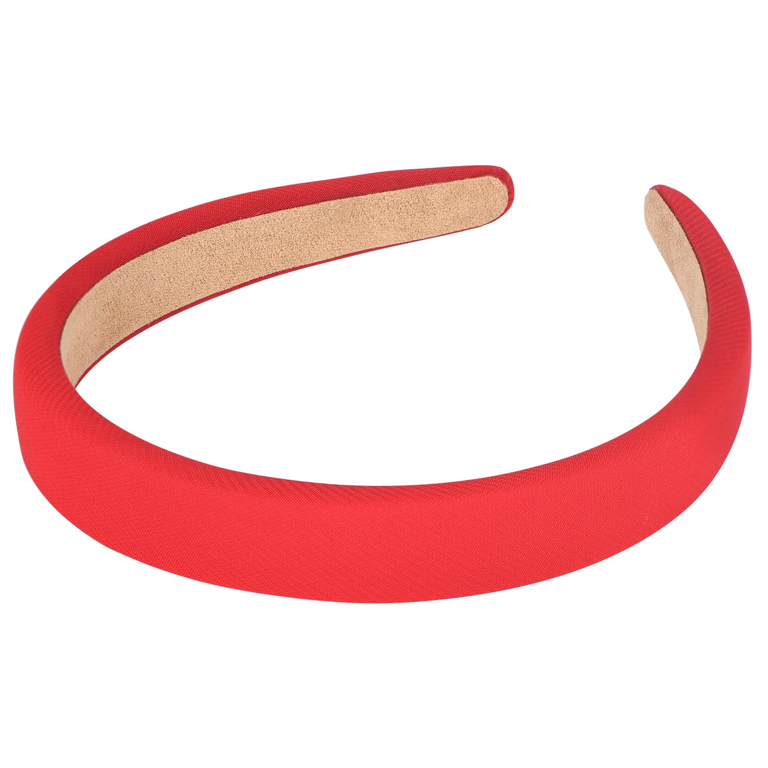 Wantgor Padded Headband For Women, Wide Sponge Headbands Plain Solid Hair Band Hoops Vintage Yoga Head Bands Fashion Elastic Hai