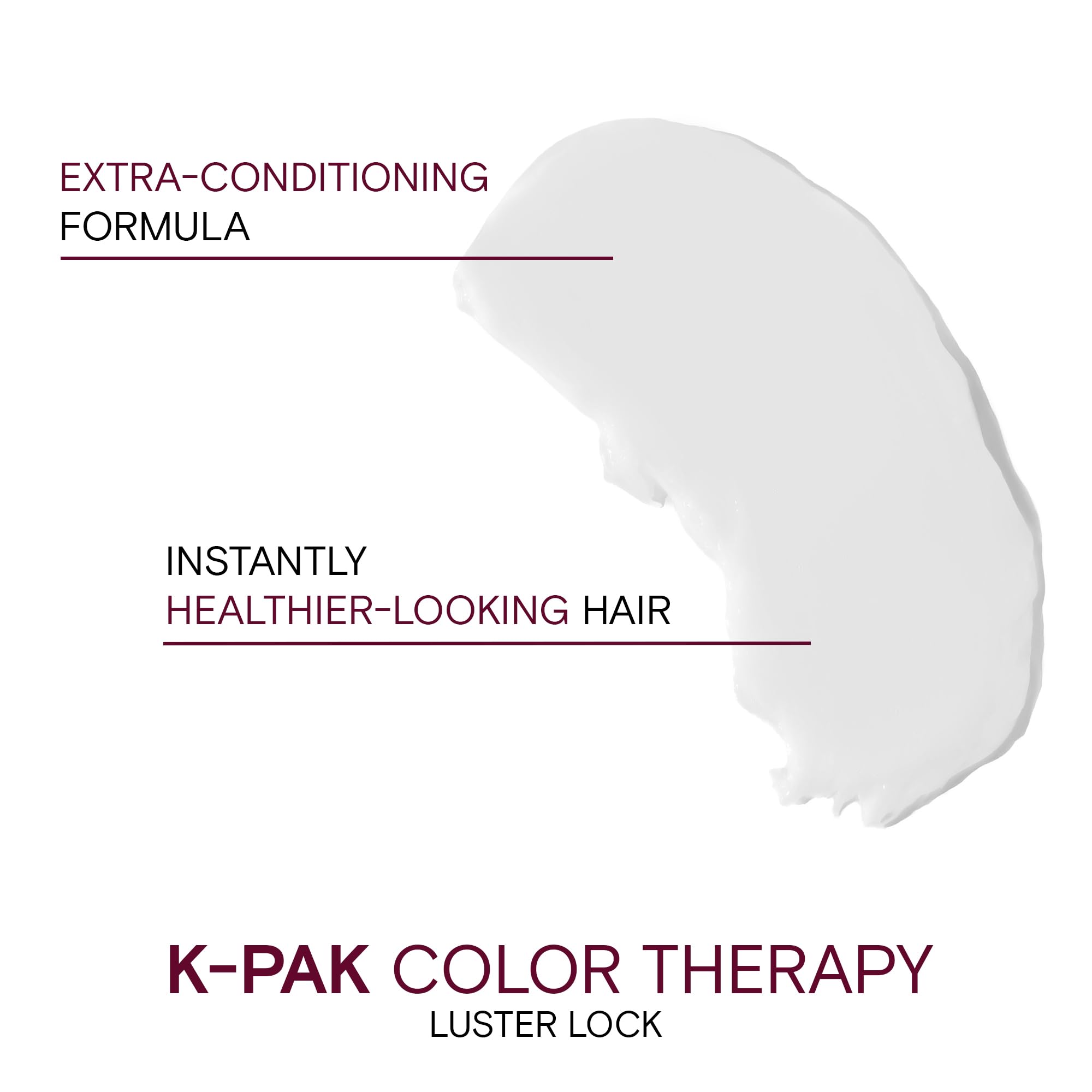 K-Pak Color Therapy Luster Lock Instant Shine & Repair Treatment