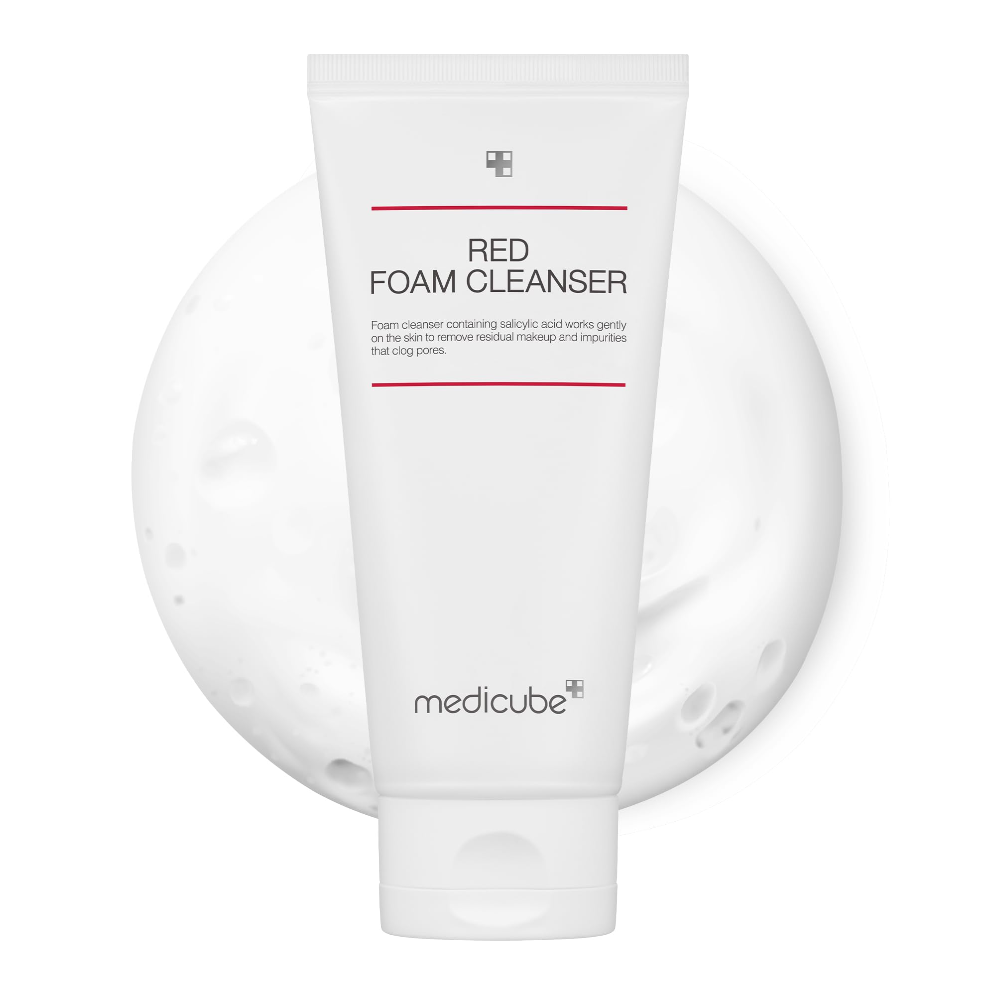 Medicube Red Foam Cleanser - Deeply Cleanses, Remove Impurities, Control Sebum, | Korean Skincare