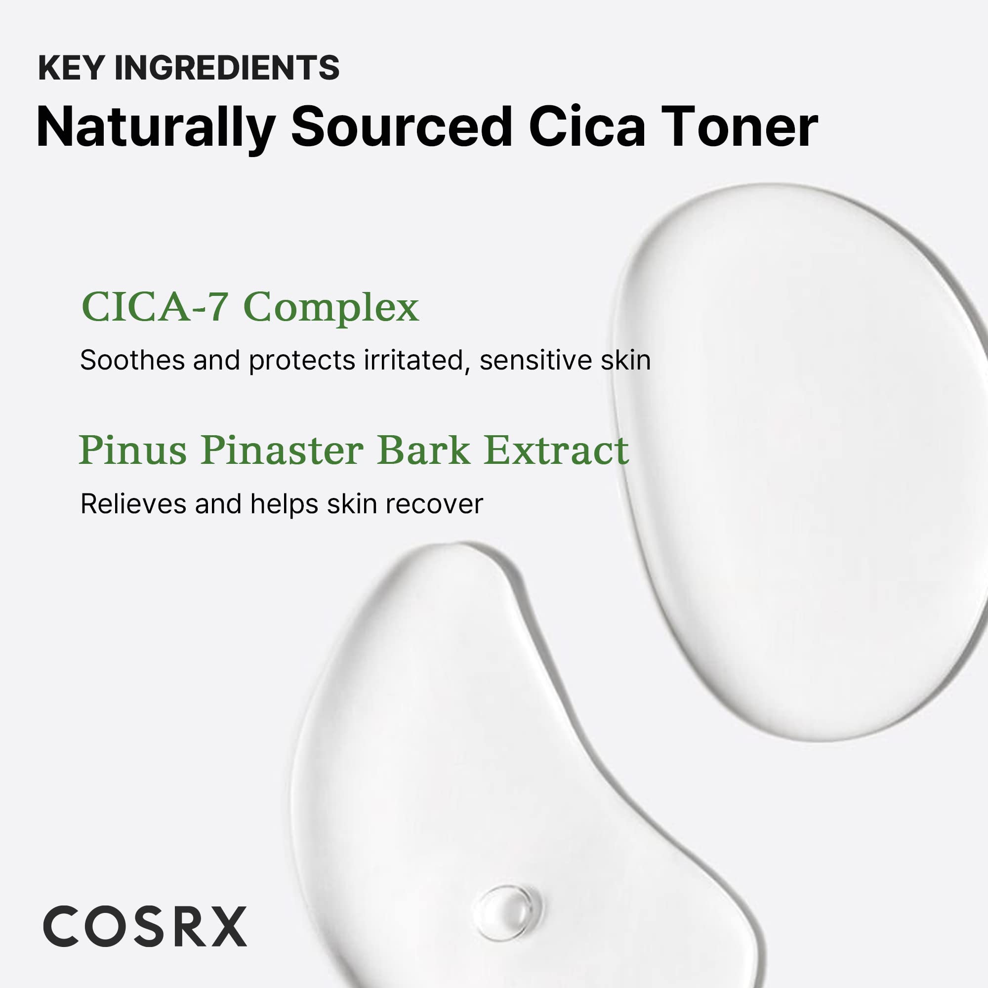 Cosrx Pure Fit Cica Toner, 150Ml / 5.07 Fl.Oz | Soothing Korean Toner For Sensitive Skin | Centella Asiatica Facial Toning Water