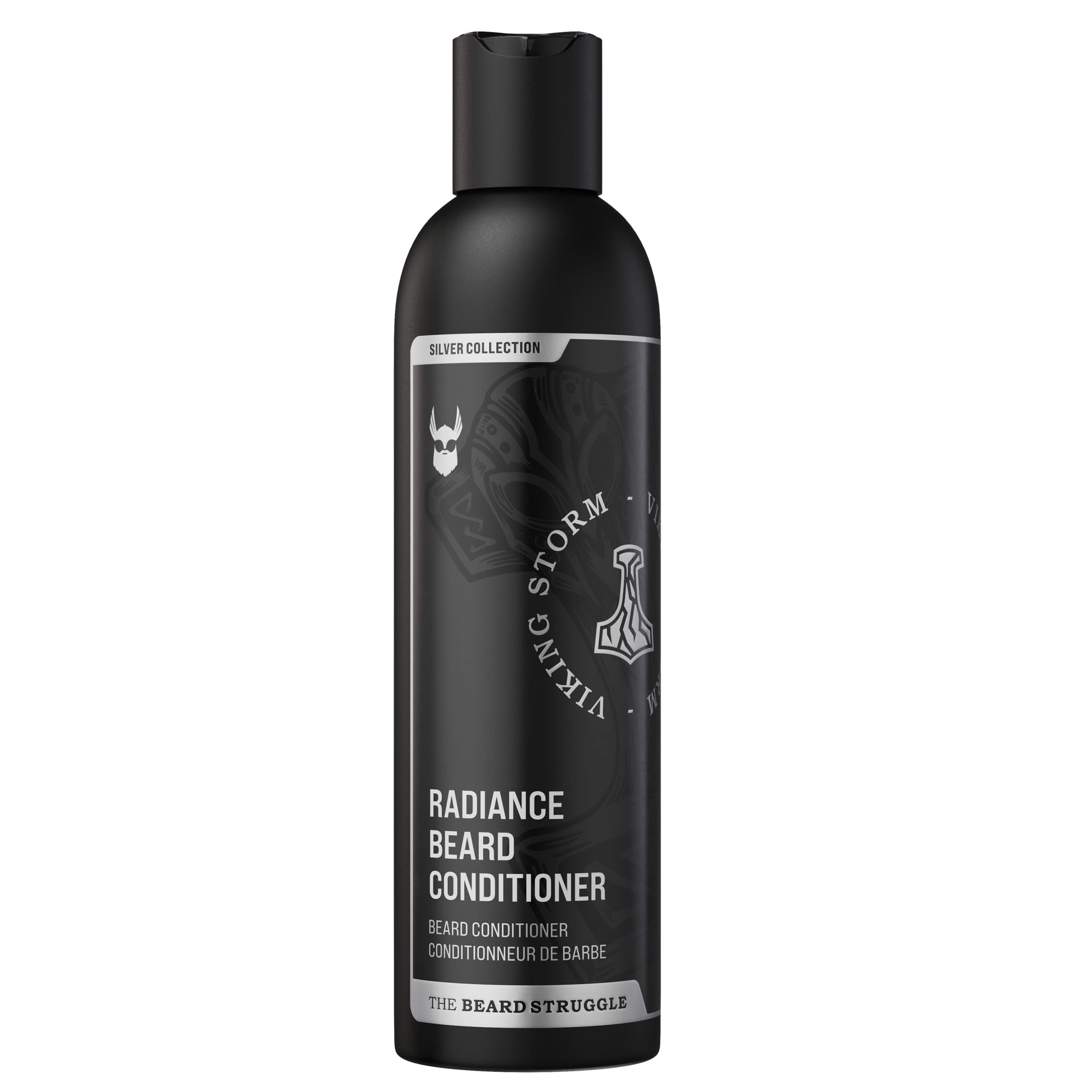 The Beard Struggle - Marksman's Beard Conditioner - Viking Storm, Silver Collection - Nourish, Softens, & Strengthens Beard - Ra