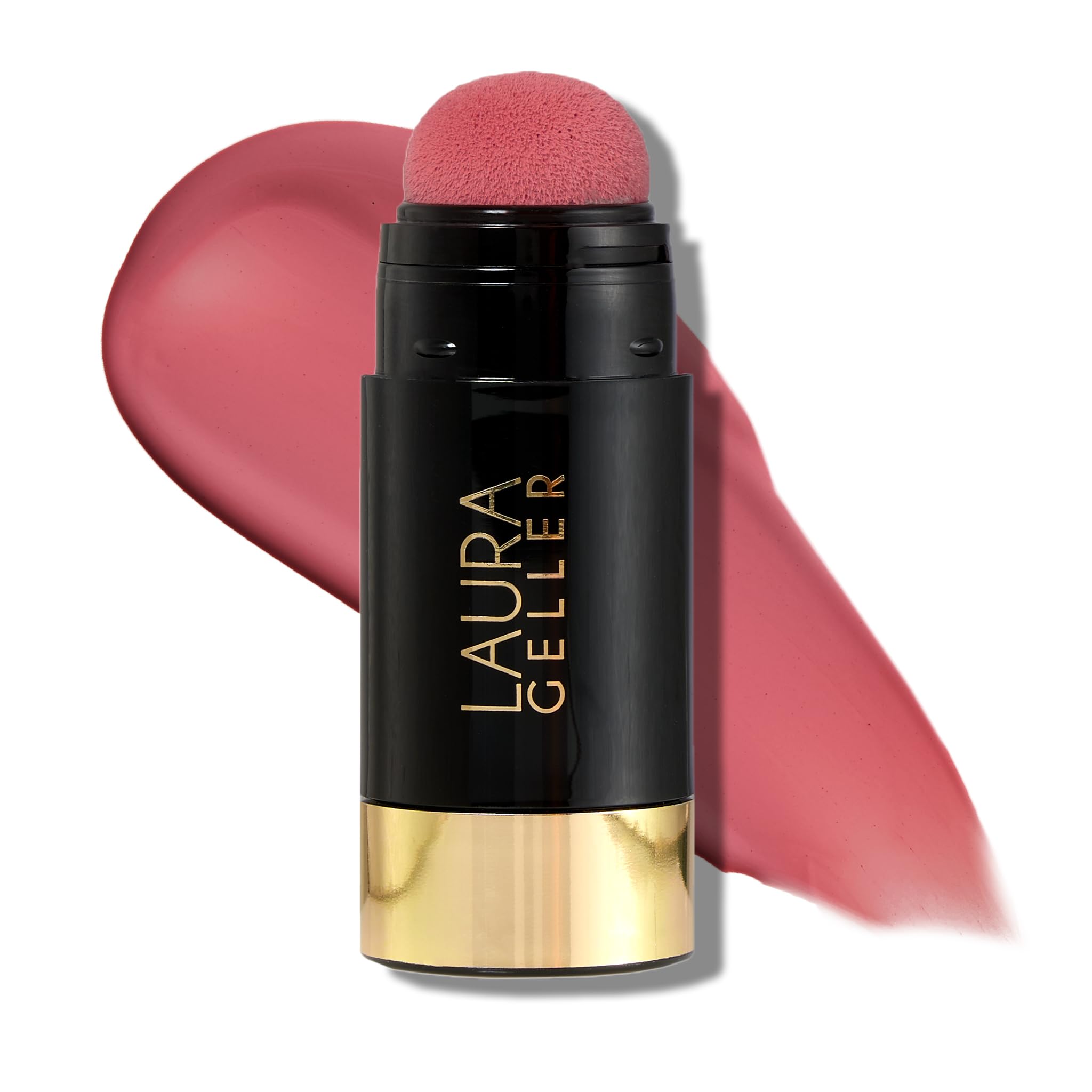 LAURA GELLER NEW YORK Serum Blush Tint, Lightweight Liquid Blush for Cheeks, Weightless Watercolor Sheer Finish, Beautiful Bloss