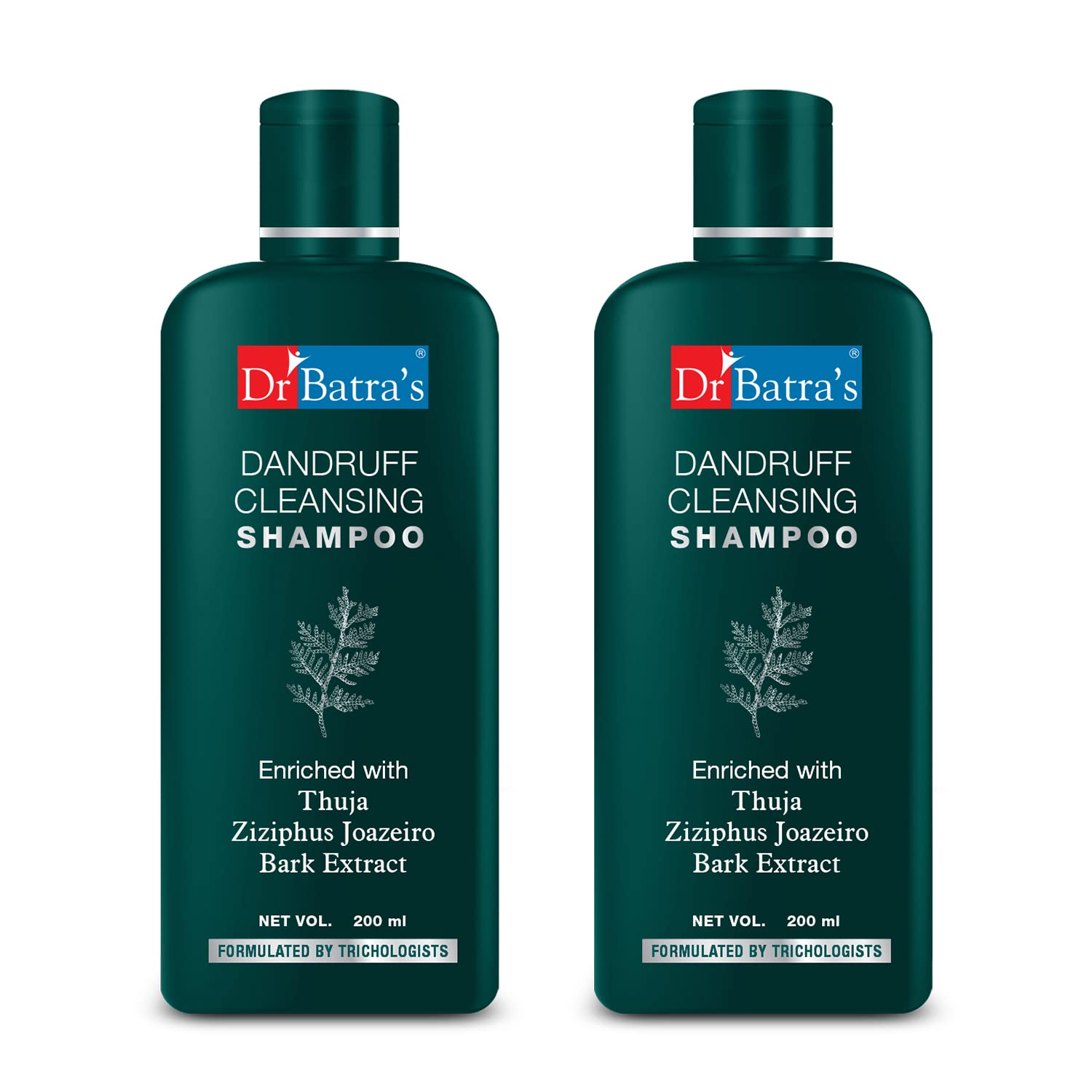 Dr BatraS Dandruff Cleansing Shampoo With Thuja | Helps Control Dandruff & Maintain A Healthy Scalp | Anti Dandruff Shampoo For
