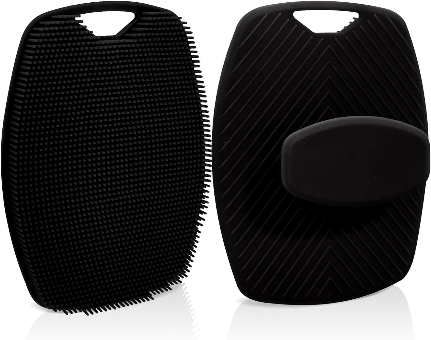 Wazdorf Body Scrubber With Soap Dispenser Brush, Silicone Exfoliating Brushes, Soft Body Exfoliator, Bath Loofah For Babies, Kid