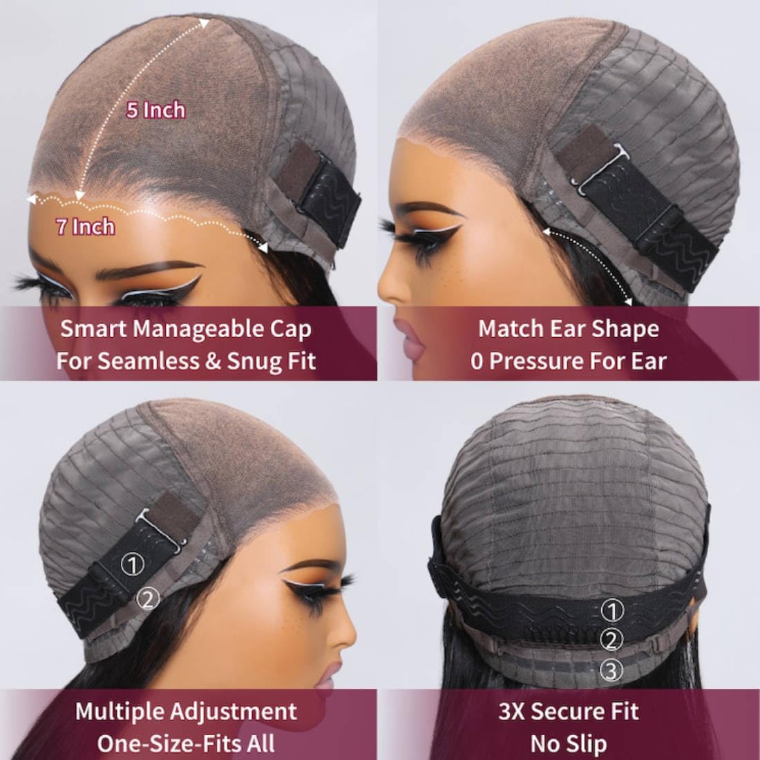 Beauty Forever 7X5 Bye Bye Knots 2.0 Balayage Brown Highlight 3D Body Wave Lace Front Wig Put On And Go Glueless Wigs With Pre-B