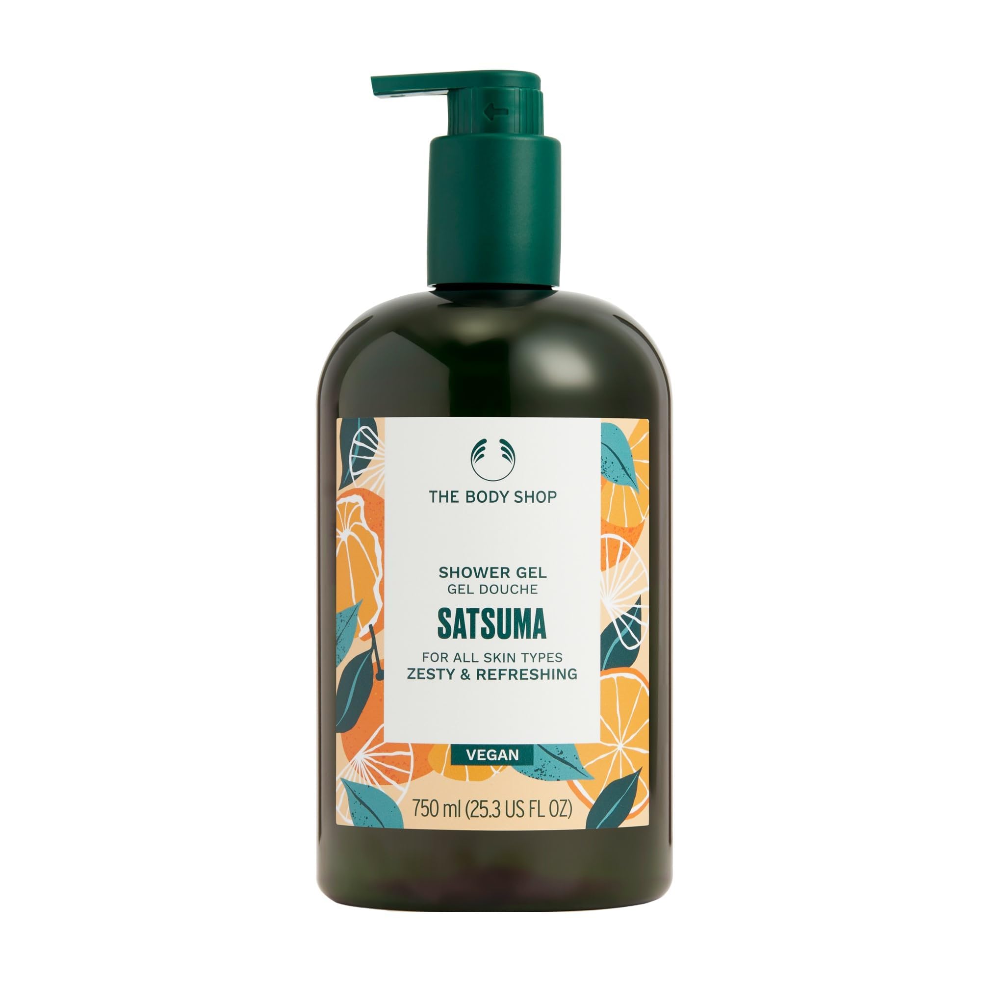 The Body Shop Satsuma Shower Gel, 253 Fl Oz