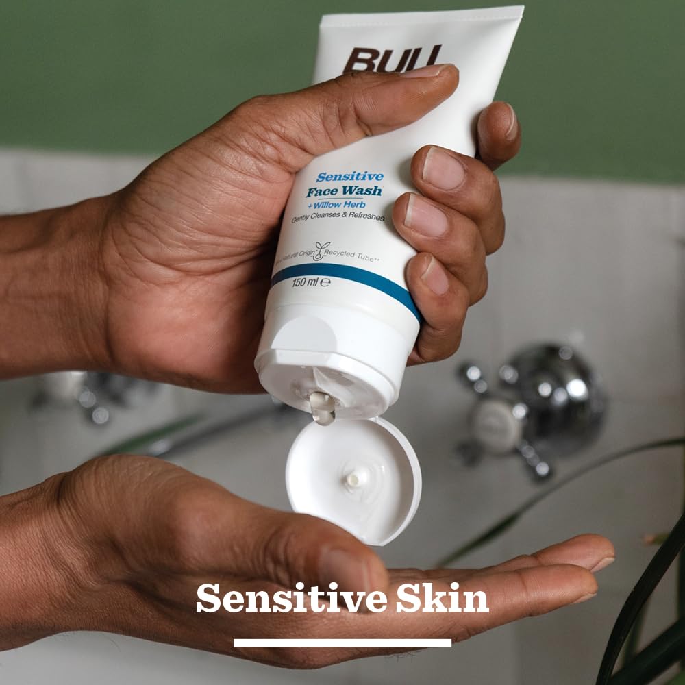 MEET THE BULL DOg Sensitive Face Wash, 5 Fluid Ounce