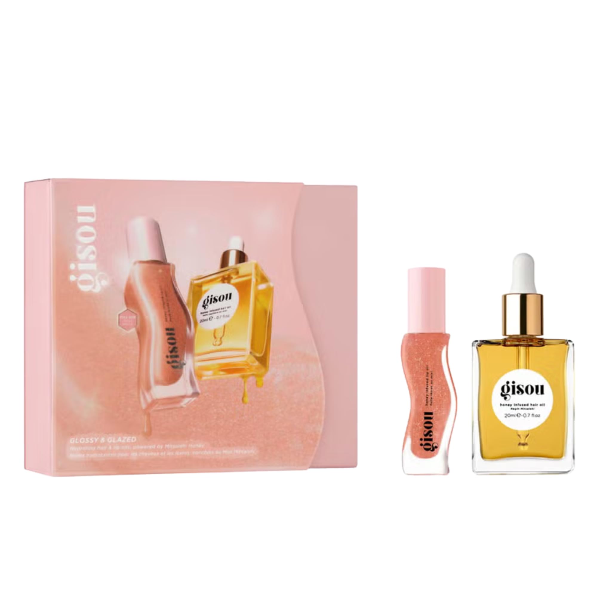 Gisou Honey Gloss Sets (Glossy & Glazed Set)