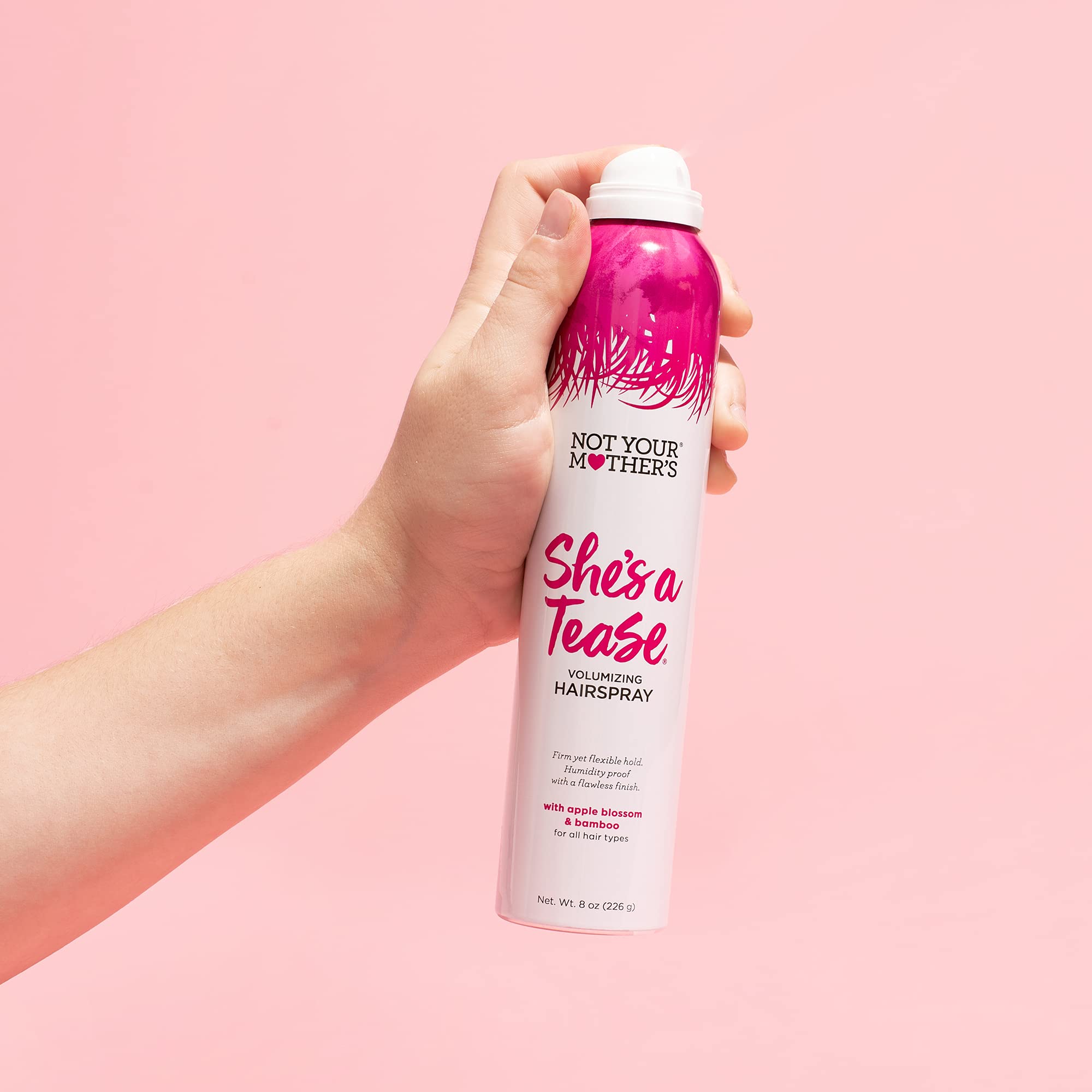 Not Your Mother'S She'S A Tease Hairspray (2-Pack) - 8 Oz - Volumizing Hairspray - Firm Yet Flexible Hold, Humidity Proof, Flawl