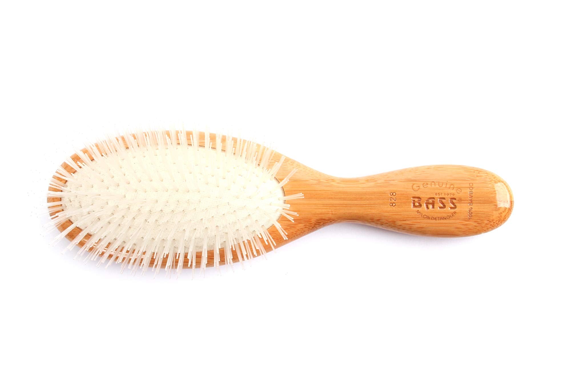 Bass Brushes Purse Size Oval Nylon Brush, 1 Ea