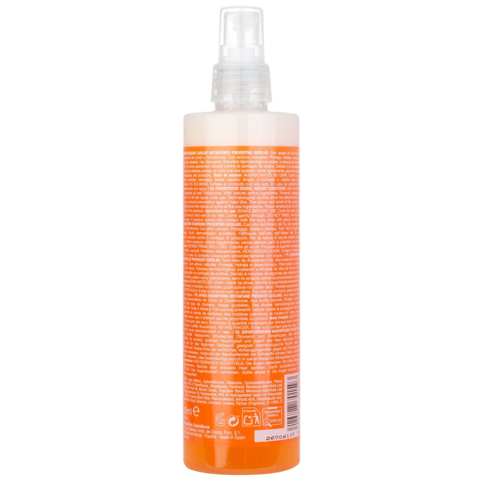 Tahe Bio-Fluid 2 PHASE Instant Conditioner Preventative School Treatment 300 ML