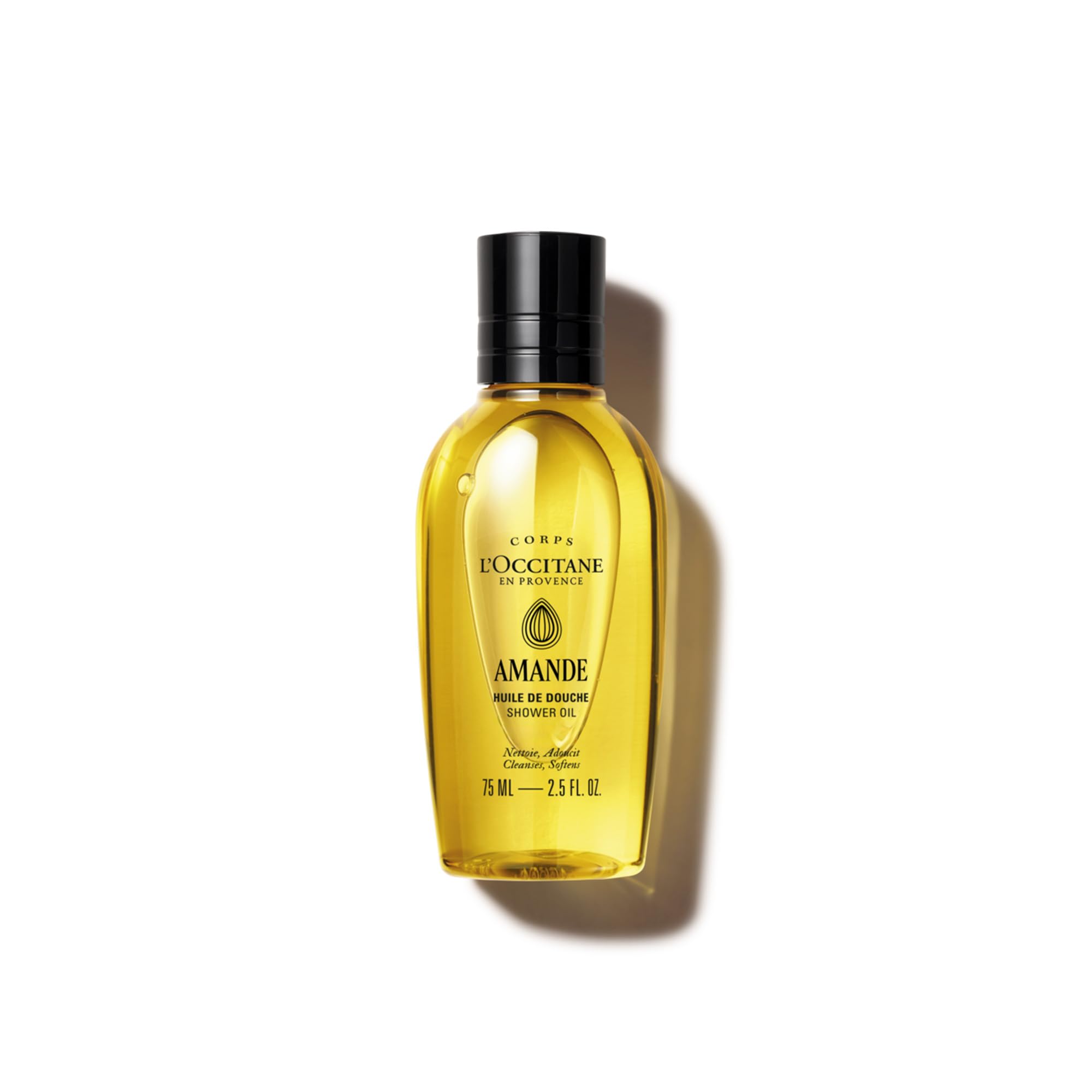 Almond Sublime Softening Shower Oil by LOccitane for Unisex - 2.5 oz Shower Oil