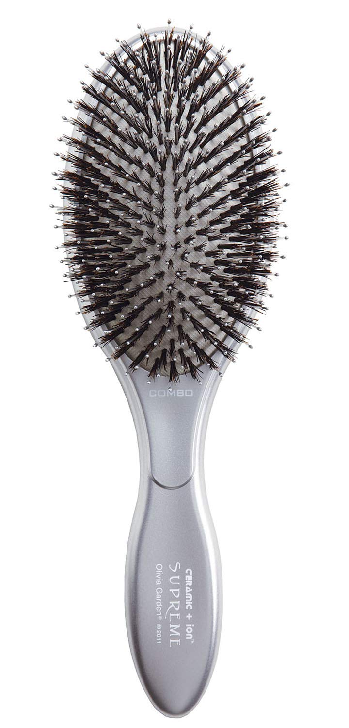Olivia Garden Ceramic + Ion Supreme Paddle Hair Brush CISPCO (Combo)