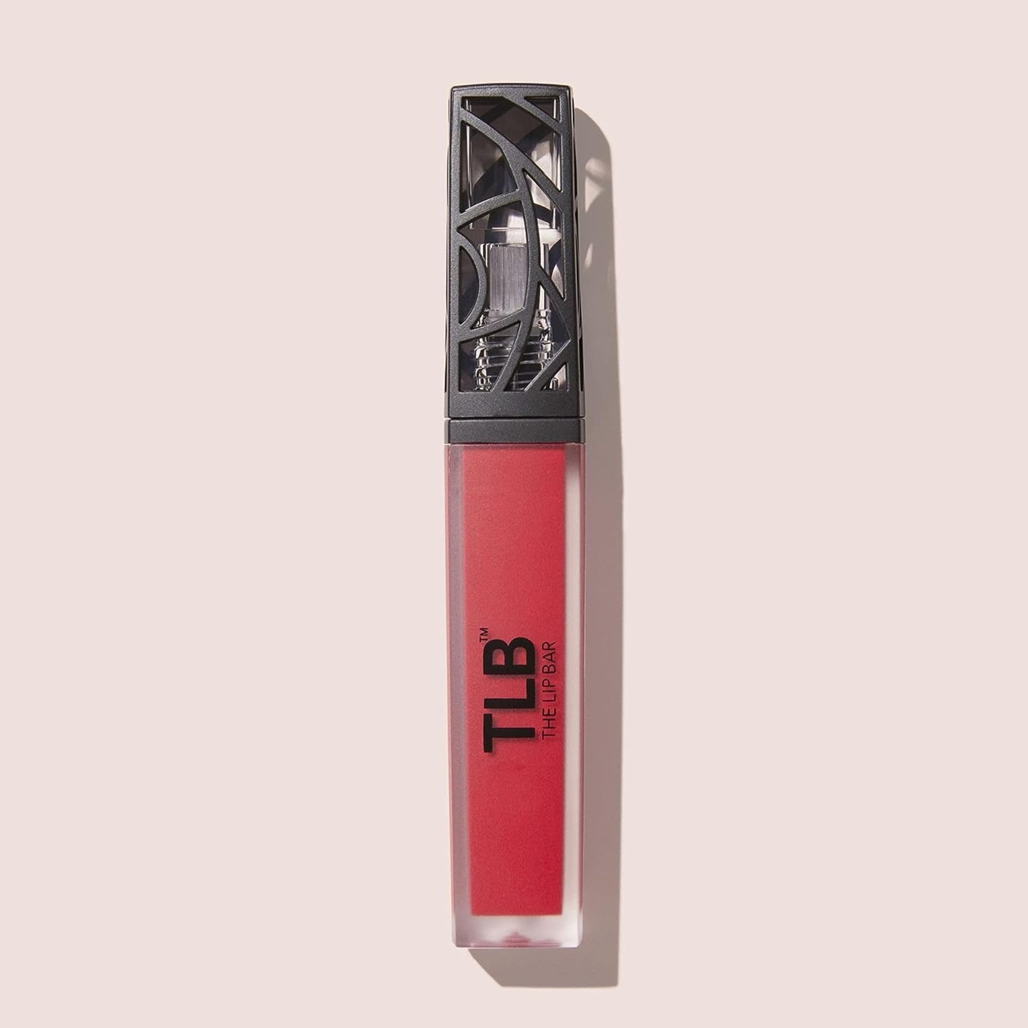 The Lip Bar Vegan Liquid Matte Lipstick, High Pigment Color & Long-Lasting With 8-12 Hours Of Wear, Haute Mess - Bright Pink-Red