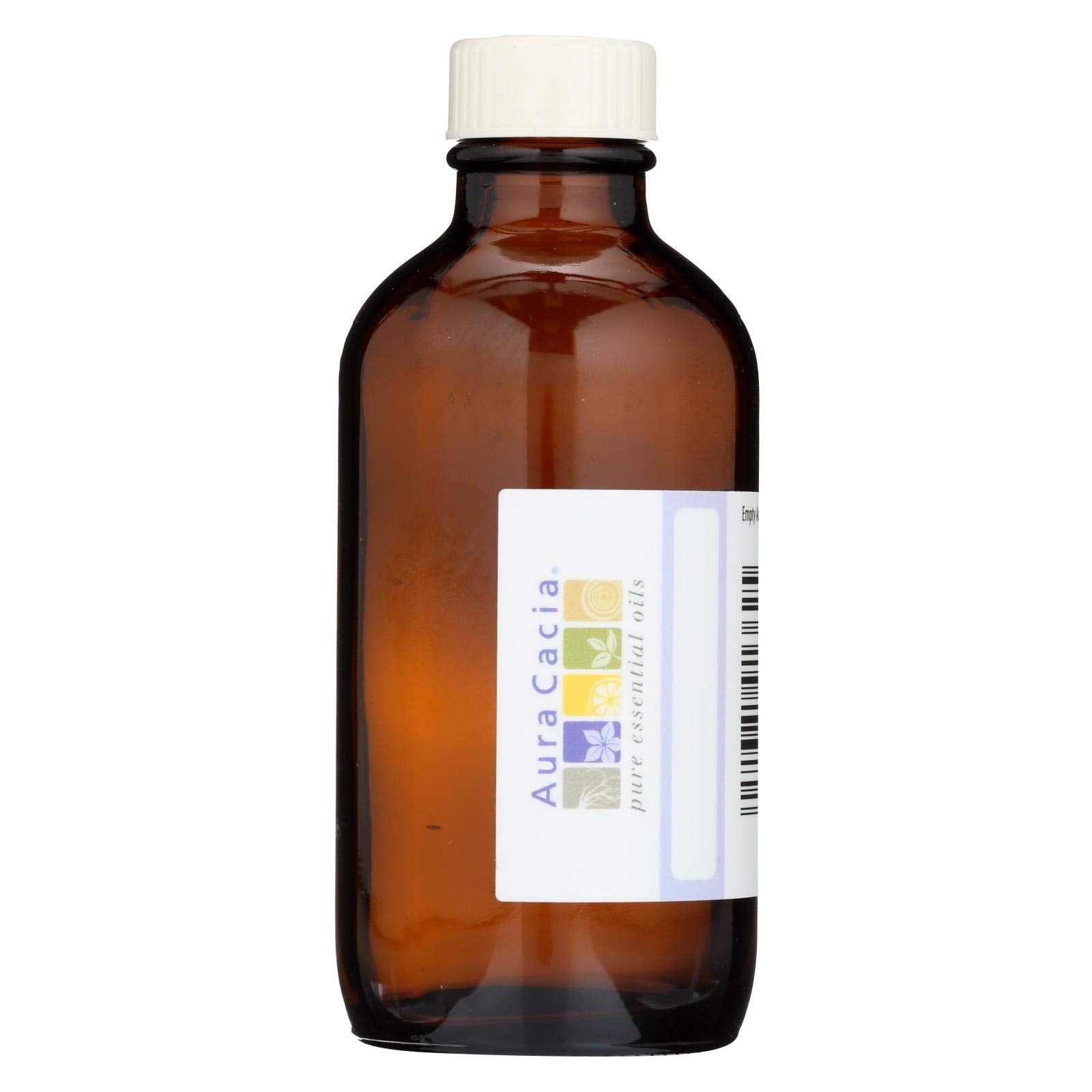 Aura Cacia Amber Bottle with Writable Label | 4 fl. oz.