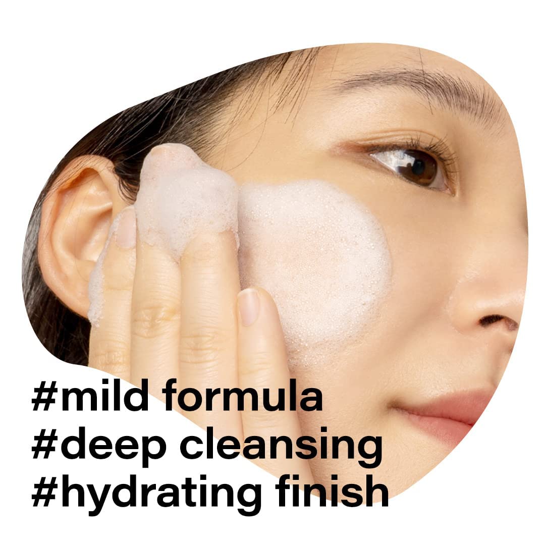 Dalba Italian White Truffle Deep Foam Cleanser, Vegan Skincare, Gentle Foam Cleanser With White Truffles For All Skin Types, Saf