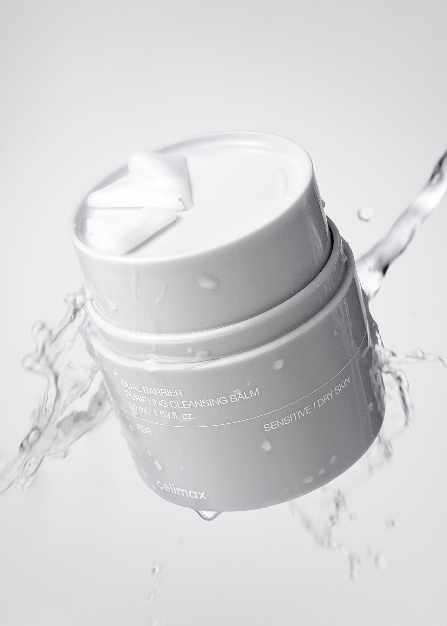 celimax Dual Barrier Purifying Cleansing Balm | with Ceramides, Waterproof Makeup Remover, Pore Cleansing, Daily Use Cleanser, G