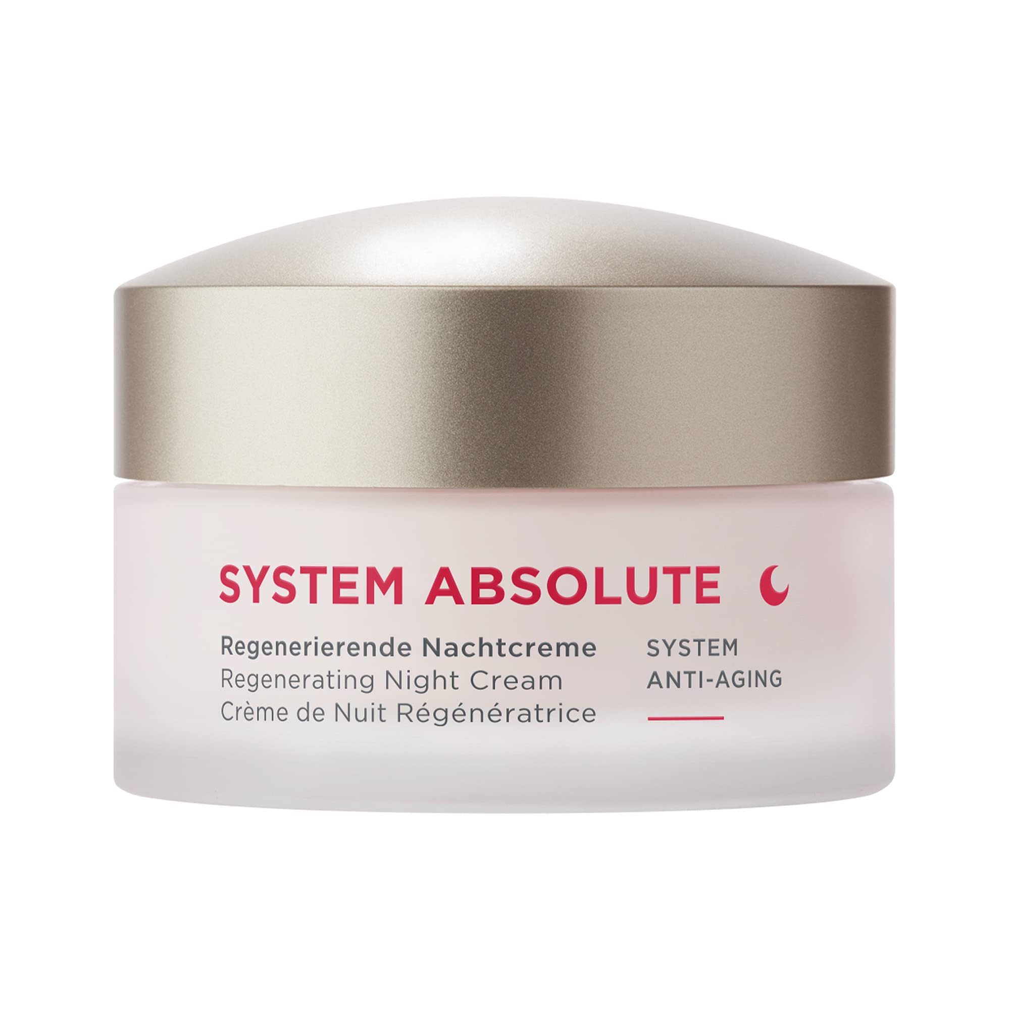 ANNEMARIE BRLIND - SYSTEM ABSOLUTE Regenerating Night Cream - Anti Wrinkle Moisturizer with Retinol, Aloe, Algae and Meadowfoam